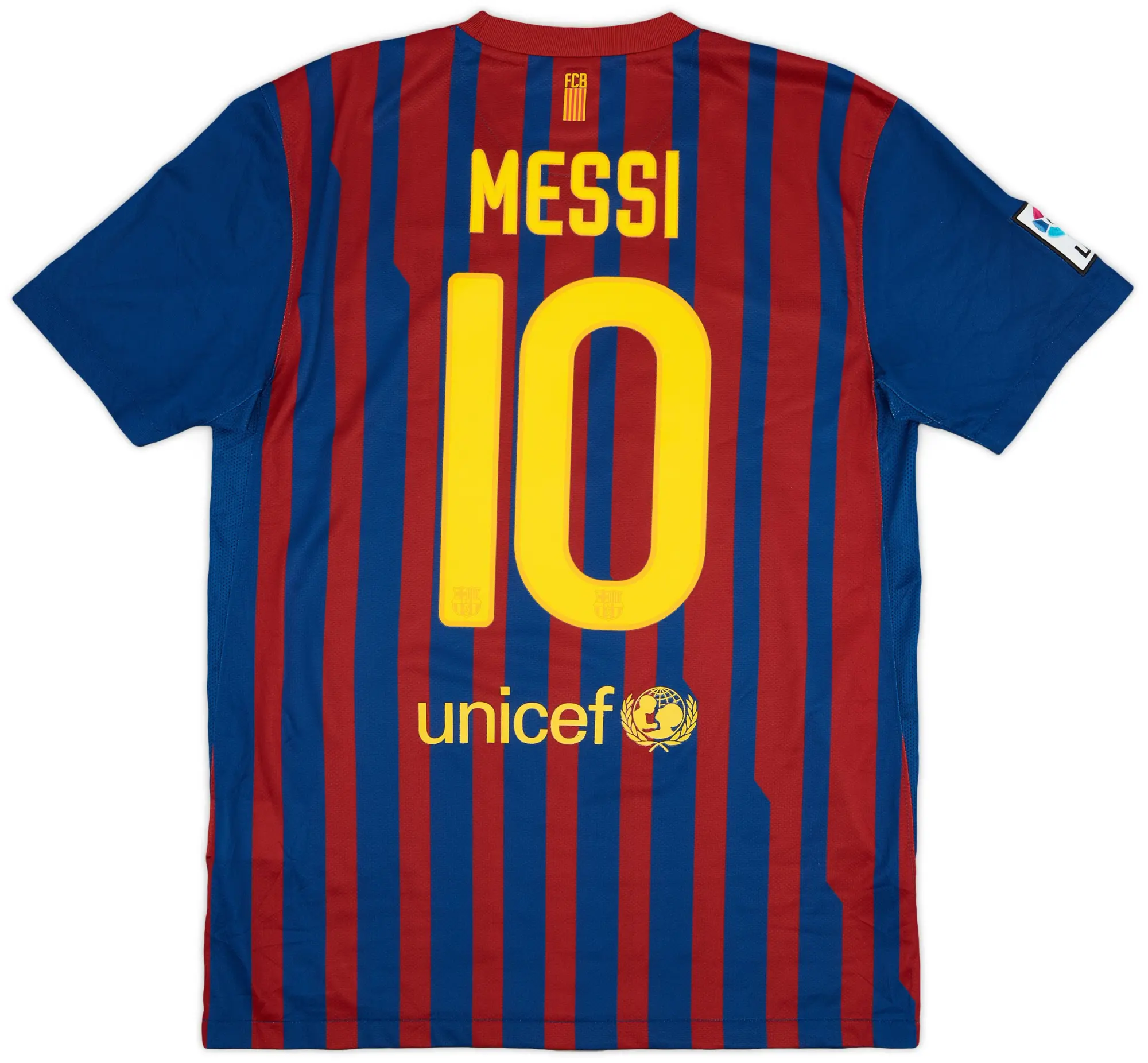 Nike 2011-12 Barcelona Home Shirt Messi #10 - 7/10 - (M)