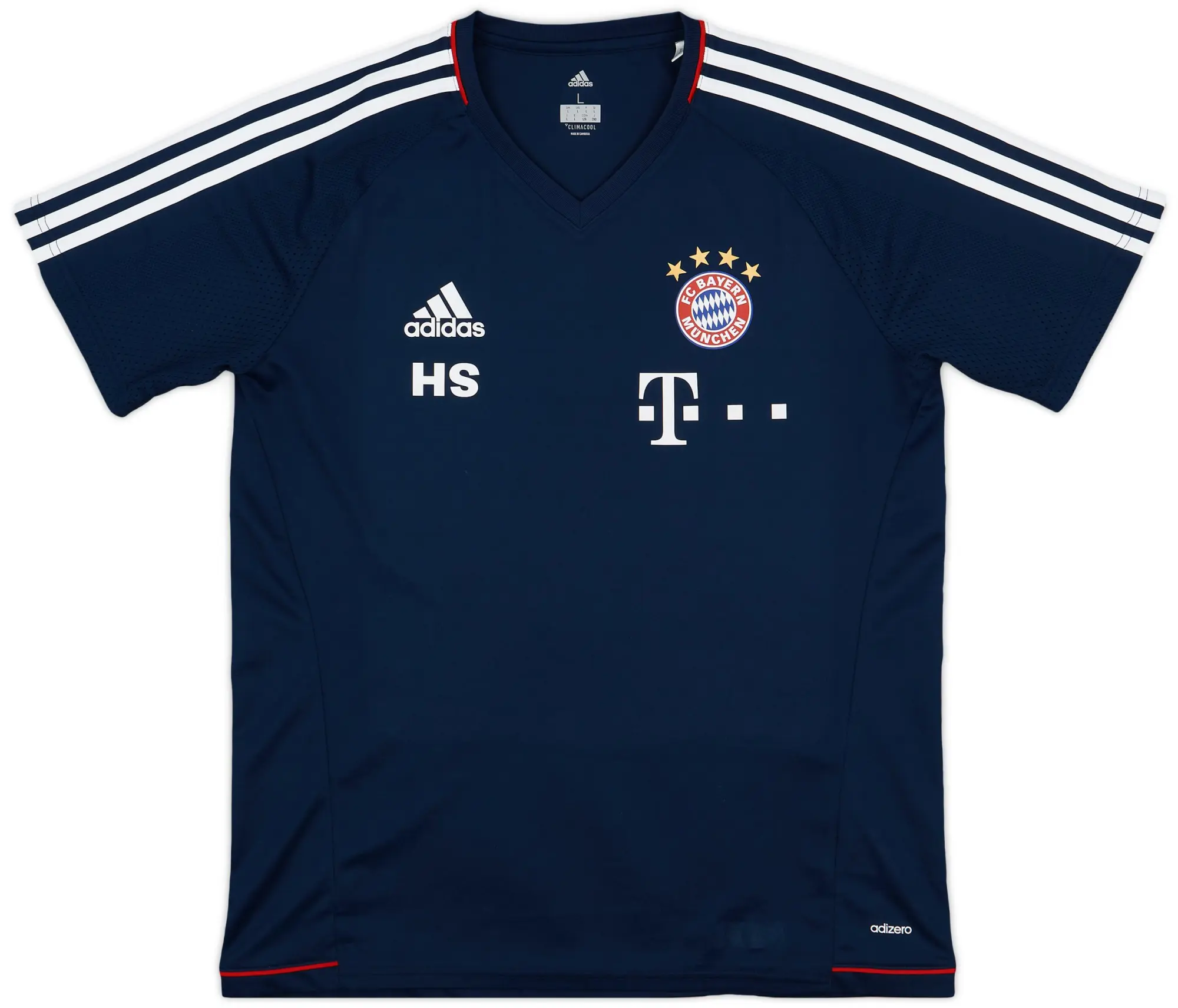 2017-18 Bayern Munich adidas Staff Issue Training Shirt - 9/10 - (L)