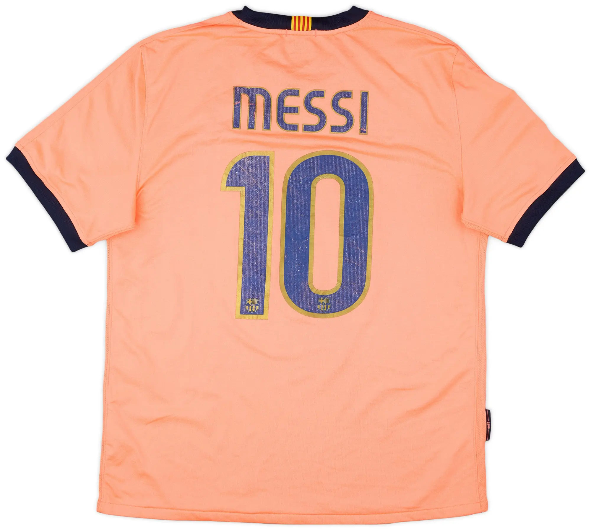 Nike 2009-10 Barcelona Away Shirt Messi #10 - 6/10 - (L)