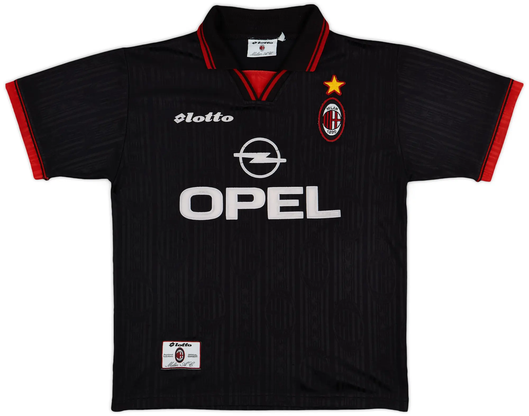 Lotto 1997-98 AC Milan Third Shirt - 7/10 - (L)