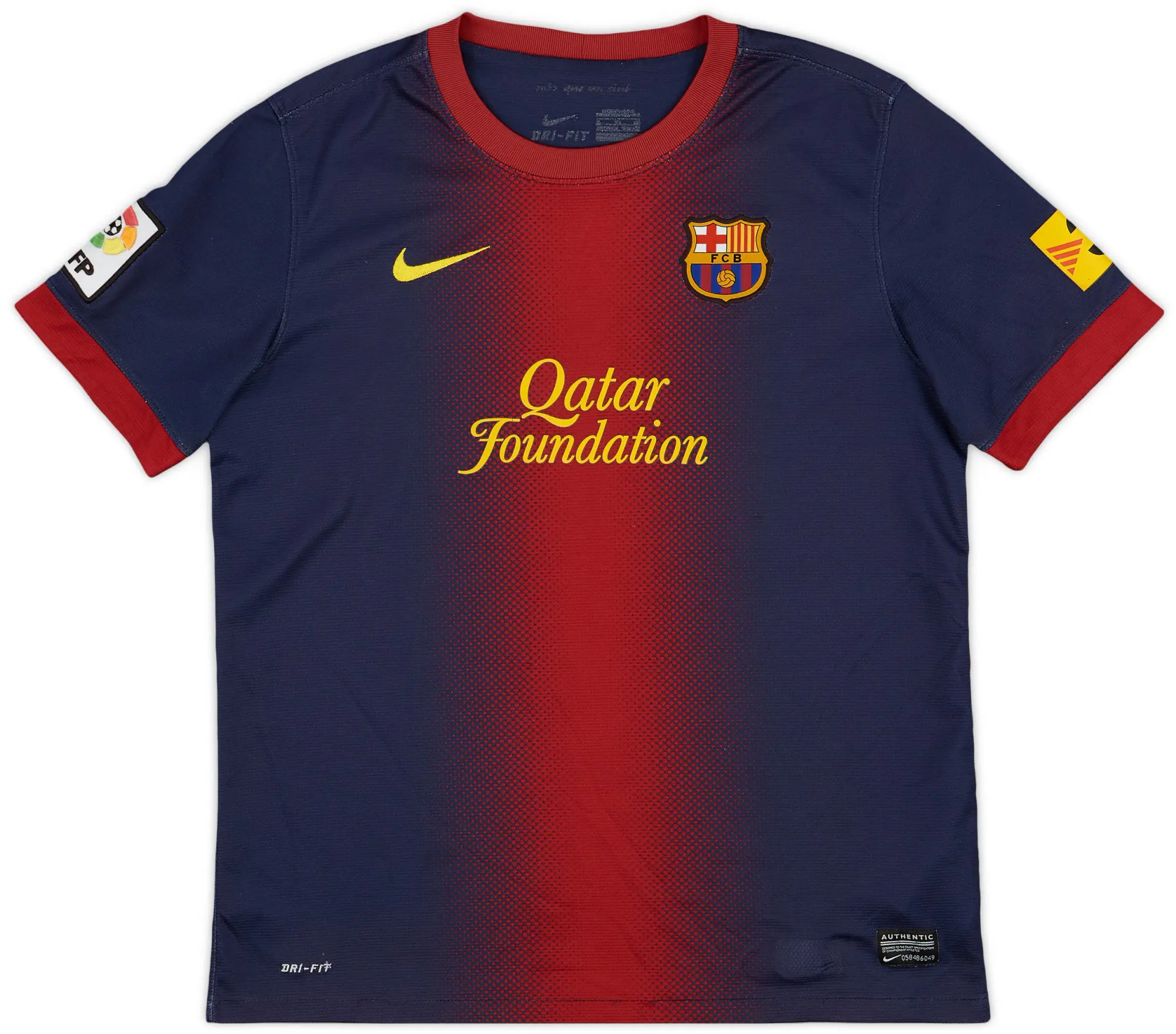 Nike 2012-13 Barcelona Home Shirt - 7/10 - (XL.Boys)