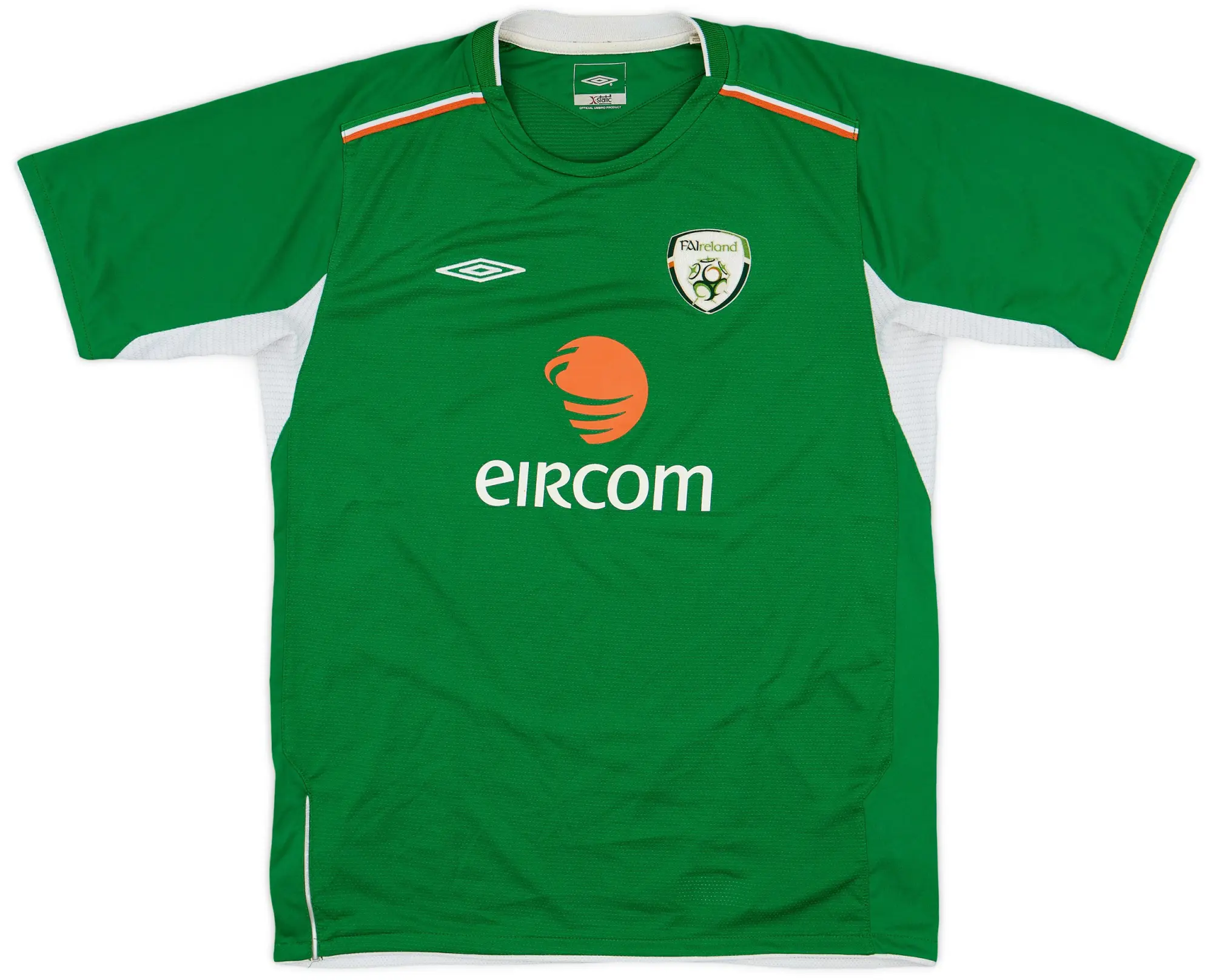 Umbro 2004-06 Ireland Home Shirt - 9/10 - (XL.Boys)