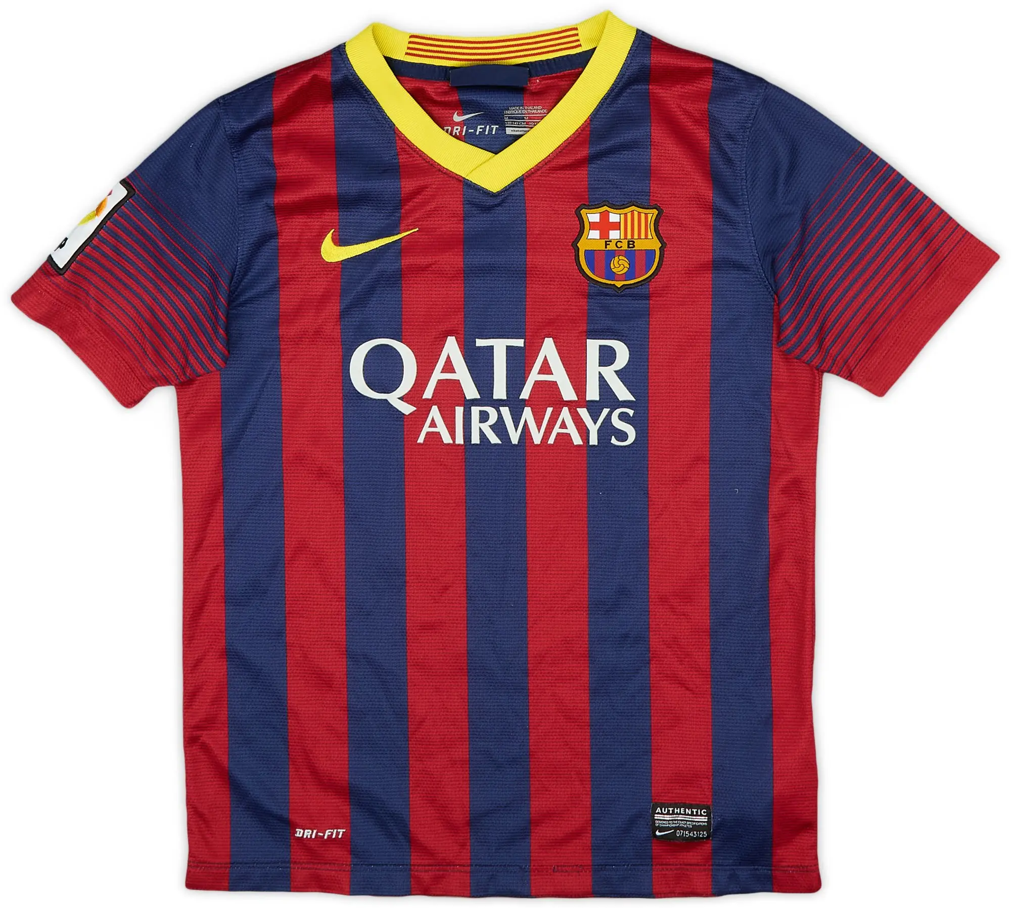 Nike 2013-14 Barcelona Home Shirt - 6/10 - (M.Boys)