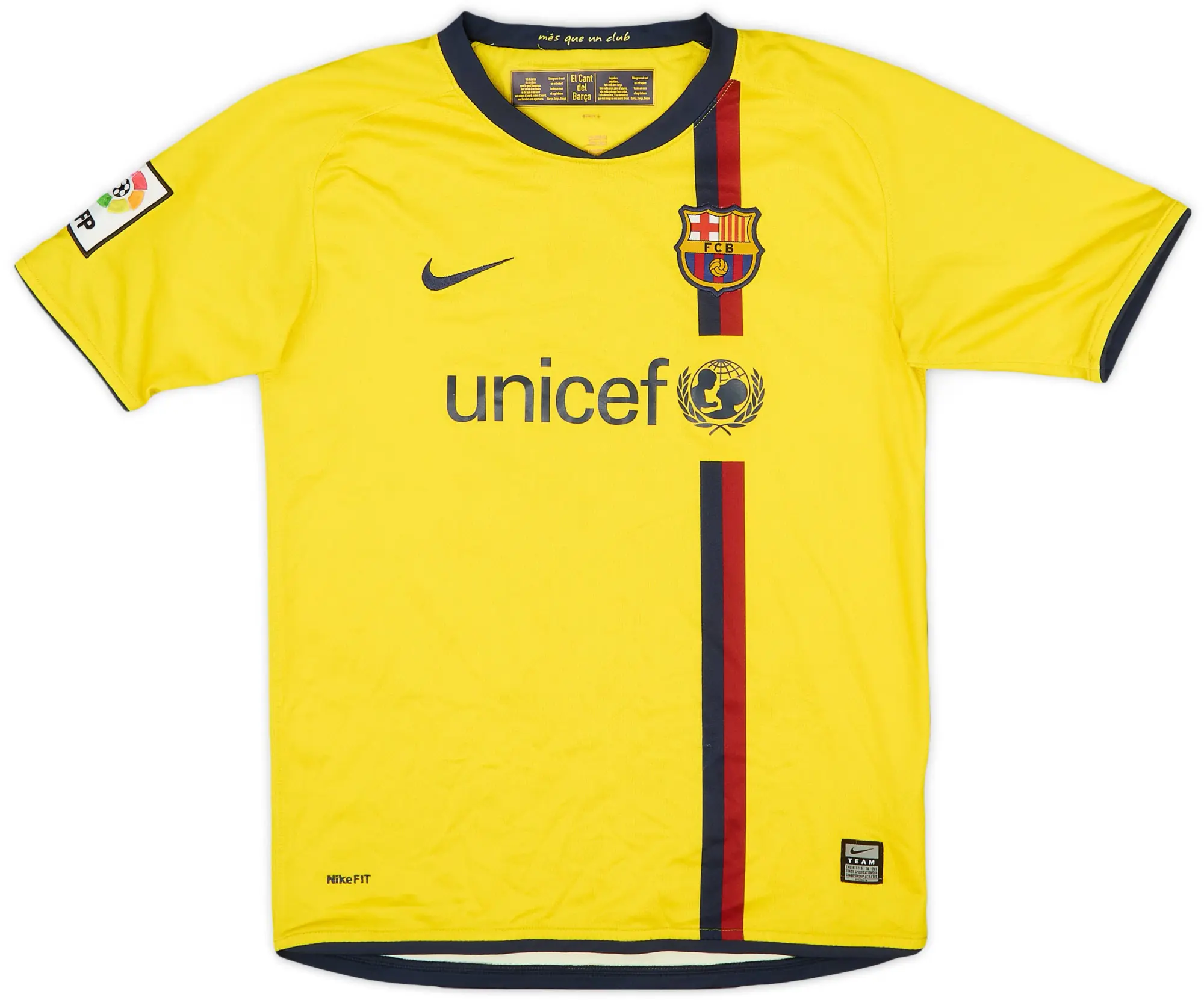 Nike 2008-10 Barcelona Away Shirt - 7/10 - (L.Boys)