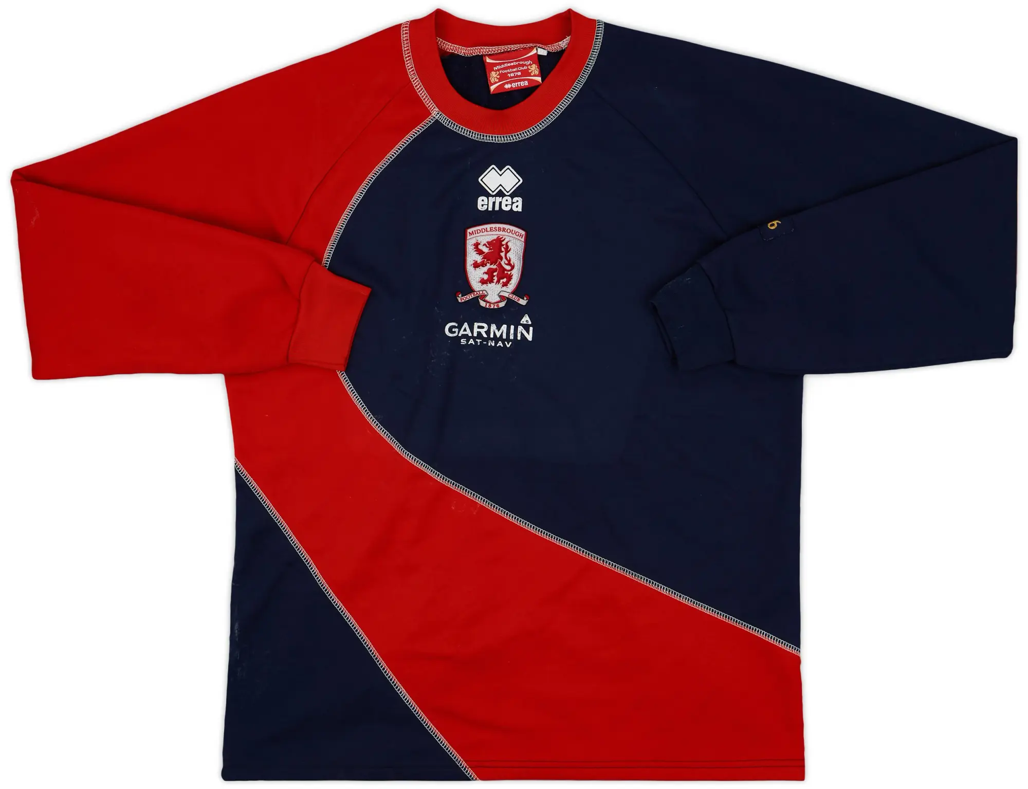 2007-08 Middlesbrough Errea Sweat Top - 4/10 - (M)