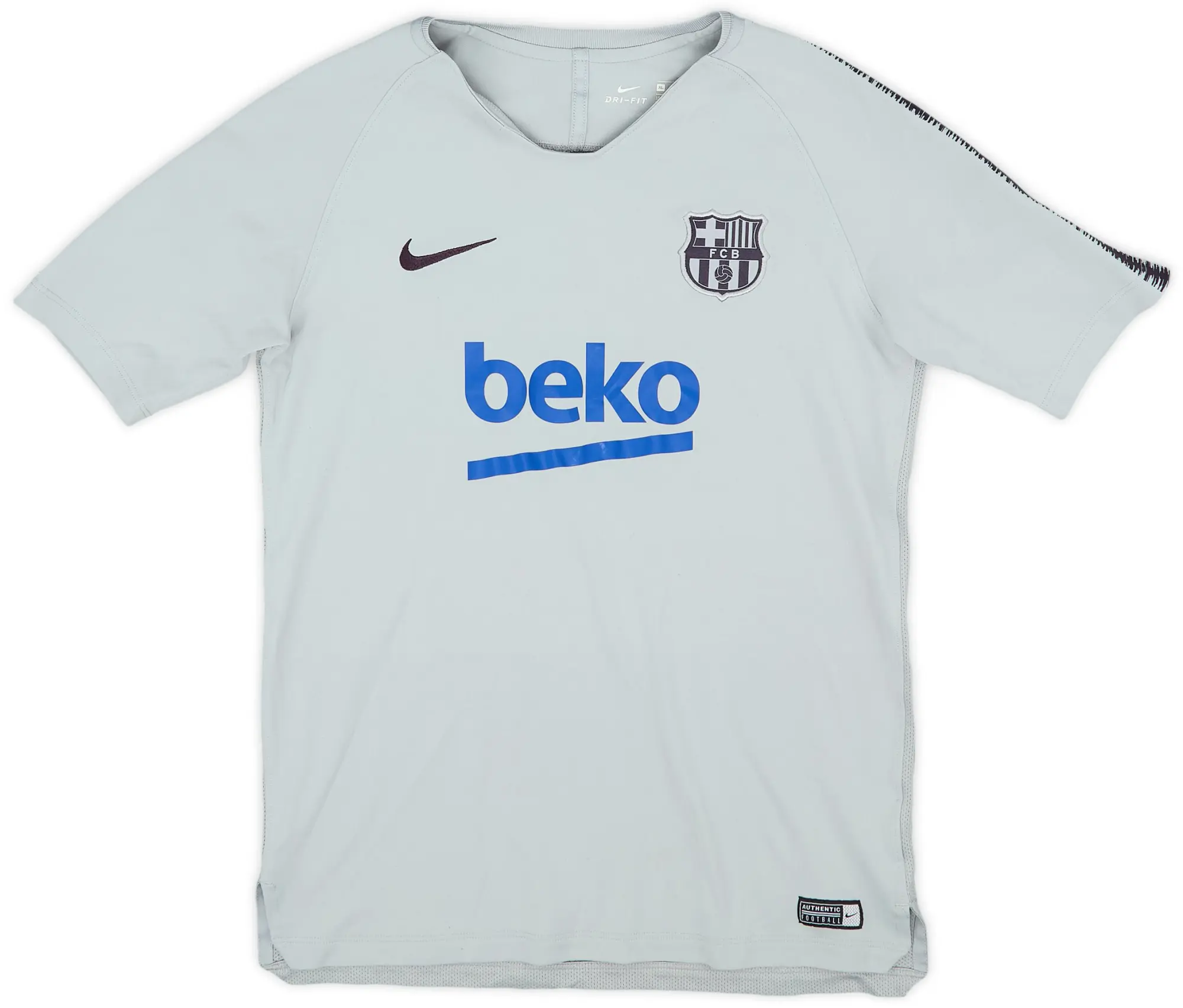 2018-19 Barcelona Nike Training Shirt - 9/10 - (XL.Boys)