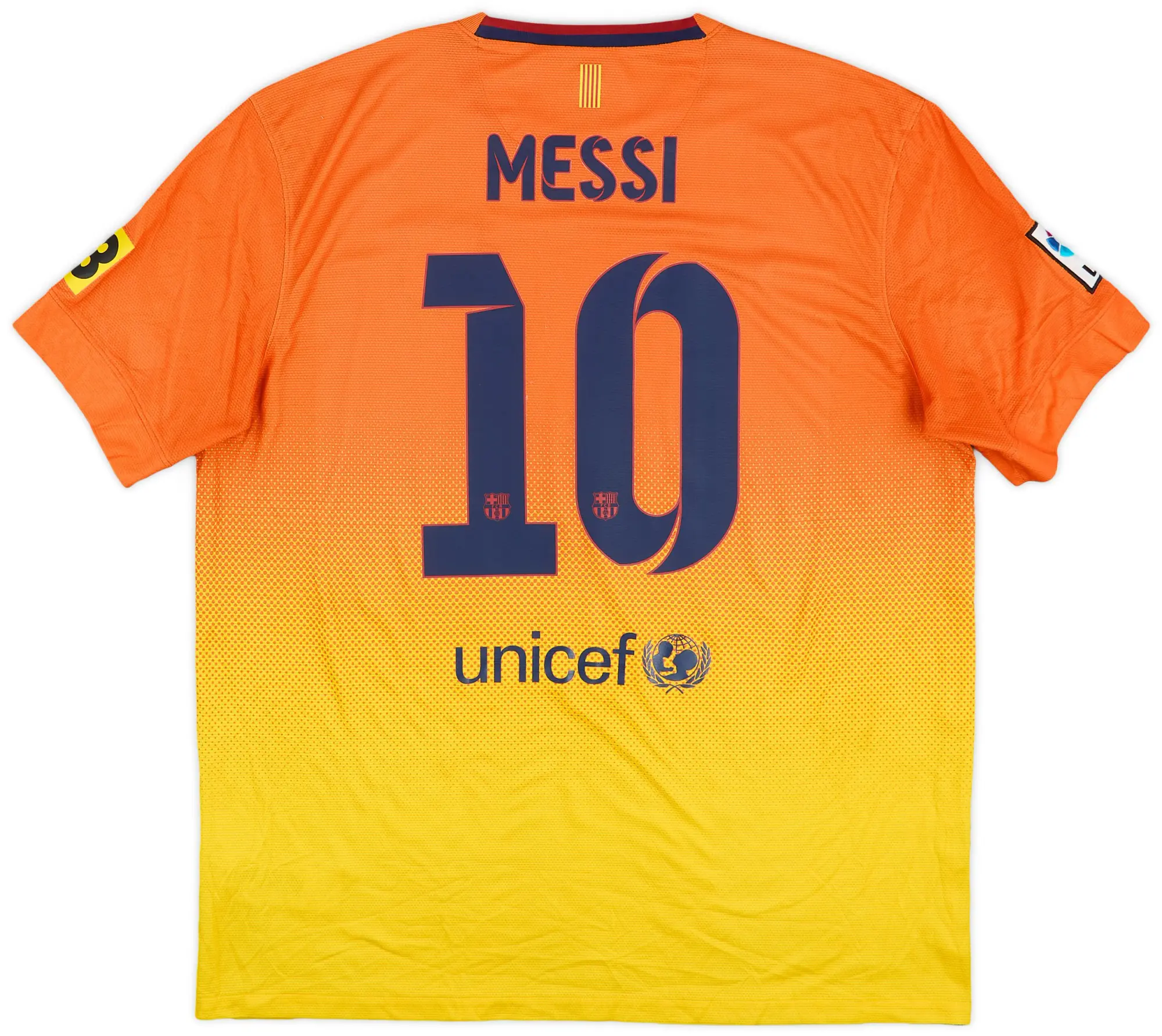 Nike 2012-13 Barcelona Away Shirt Messi #10 - 7/10 - (XL)