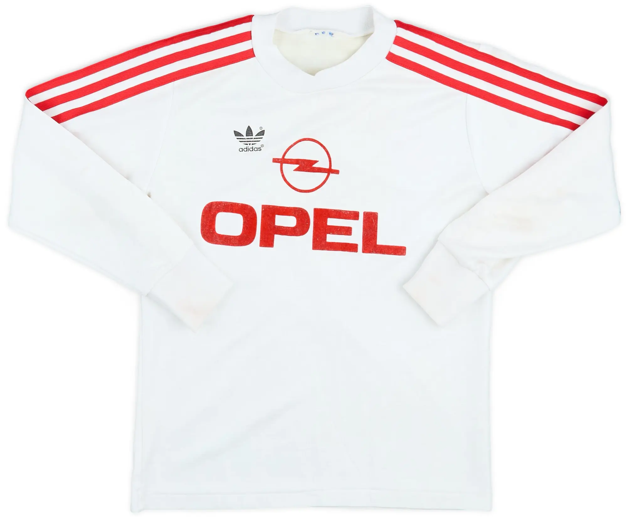adidas 1990-91 Bayern Munich Away L/S Shirt - 8/10 - (M.Boys)