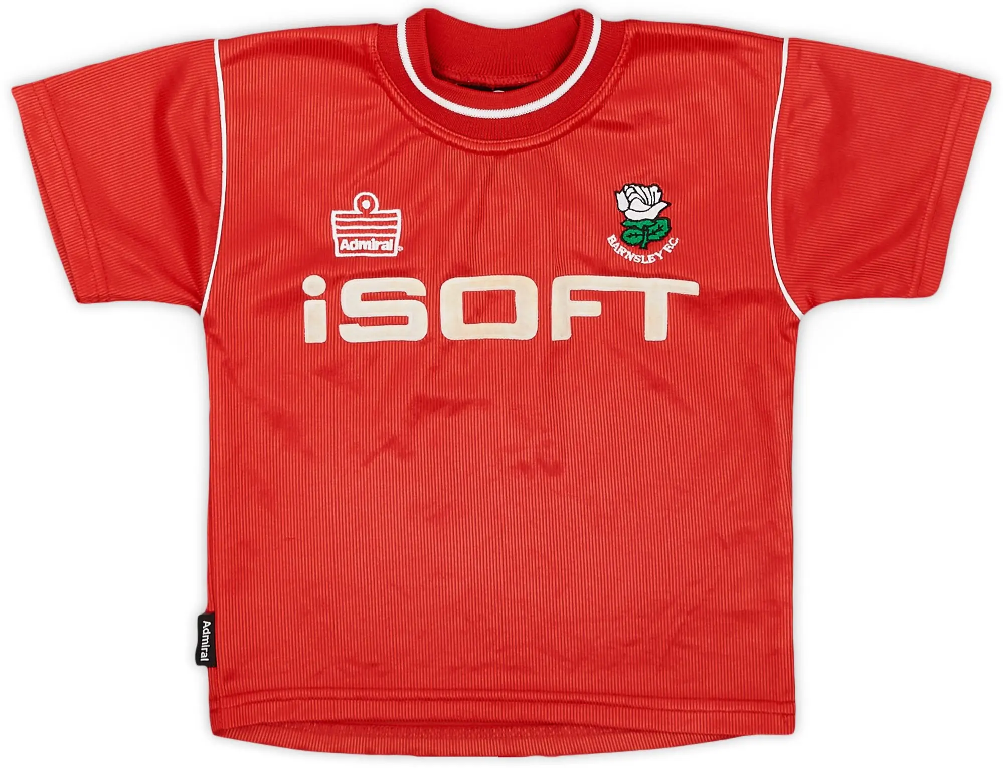 Admiral 2001-02 Barnsley Home Shirt - 8/10 - (3-4 Years)