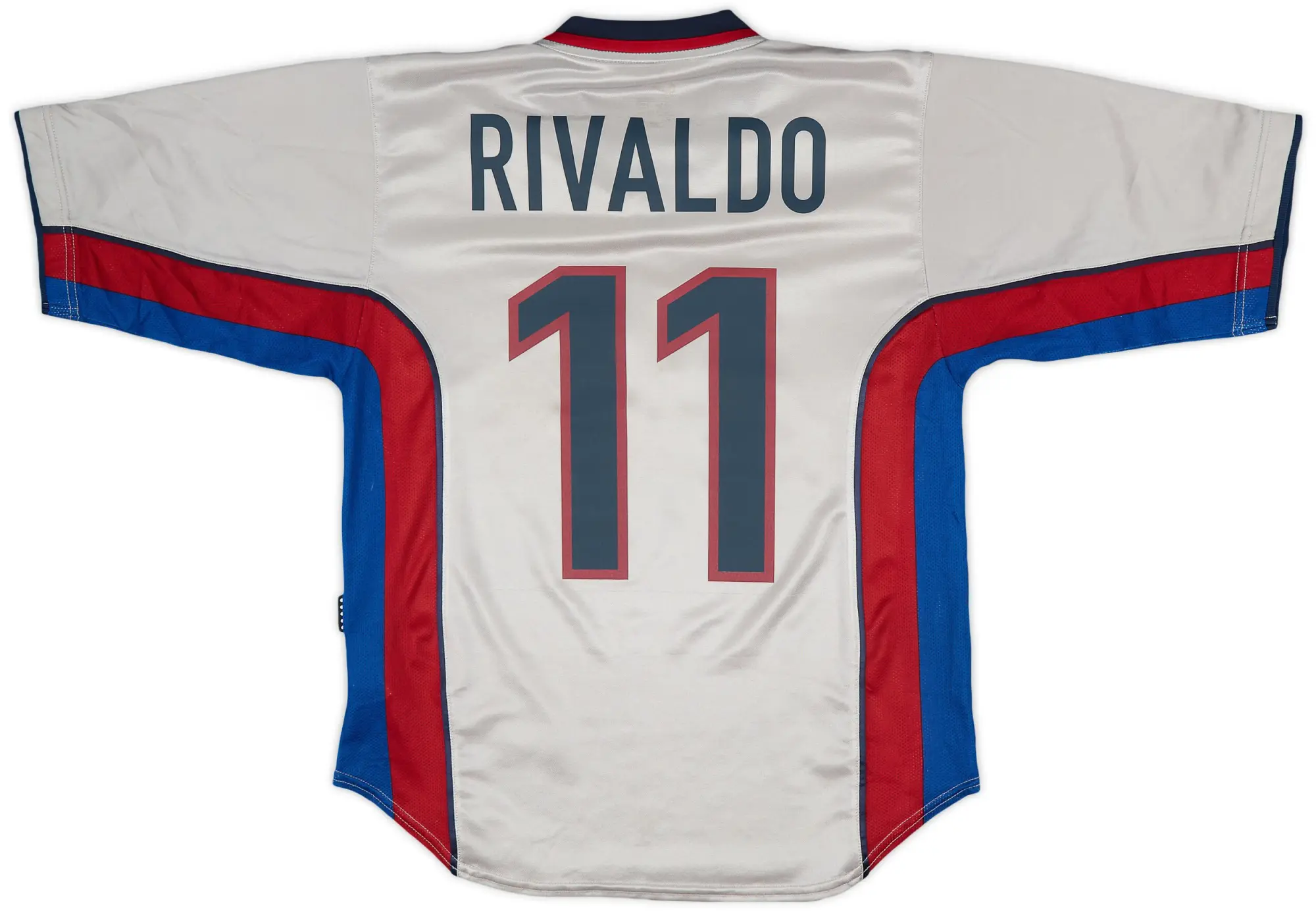 Nike 1998-01 Barcelona Away Shirt Rivaldo #11 - 9/10 - (S)