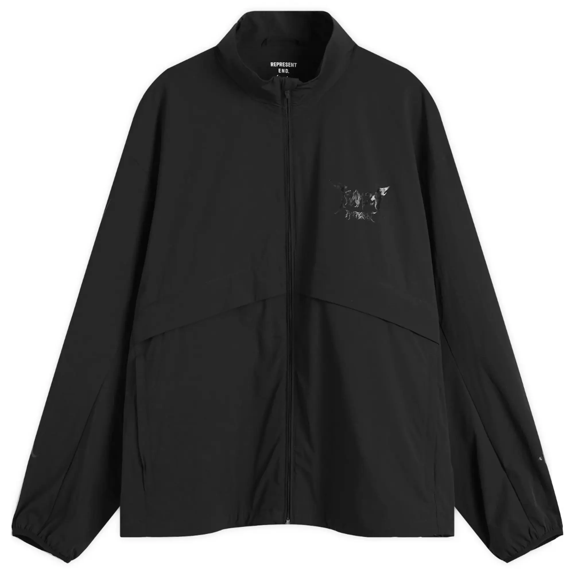 END. x Represent Men's 247 Track Jacket Jet Black