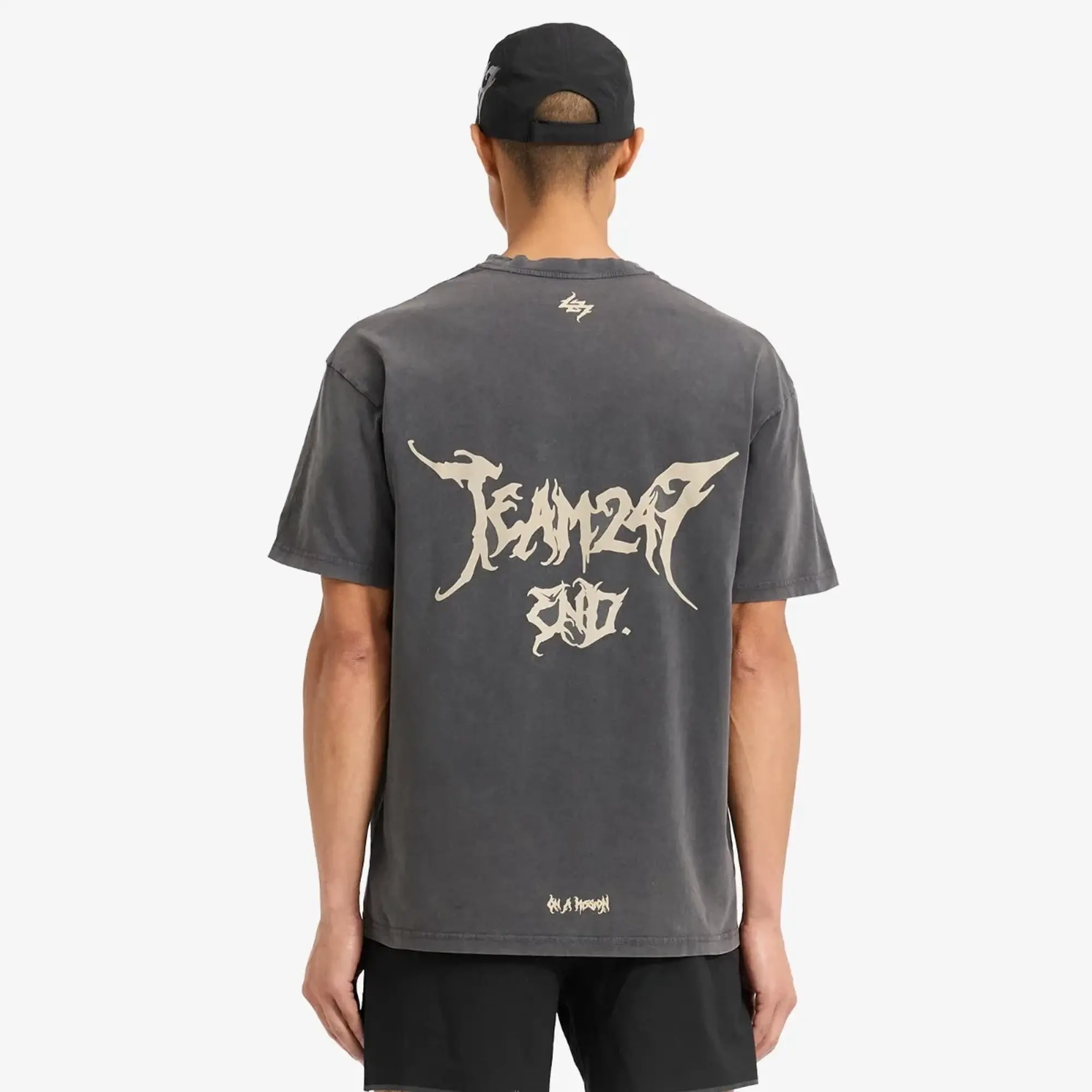 END. x Represent Men's 247 Oversized T-Shirt Washed Grey