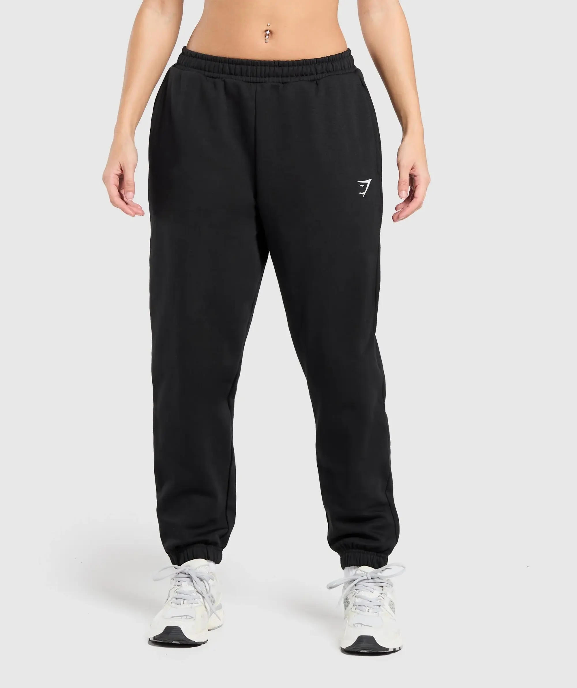 Gymshark Training Fleece Short Joggers - Black