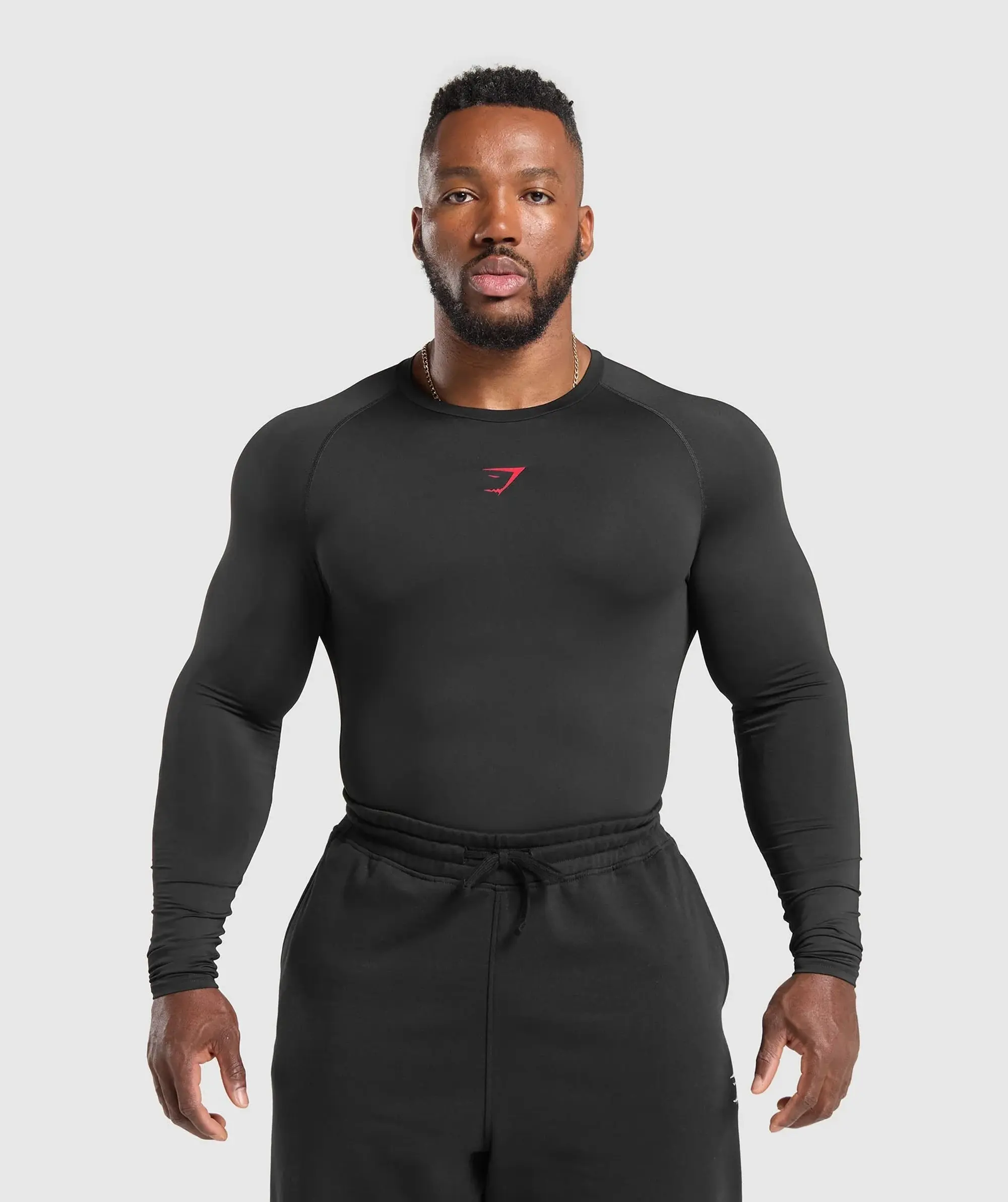 Gymshark Element Long Sleeve T-Shirt - Black