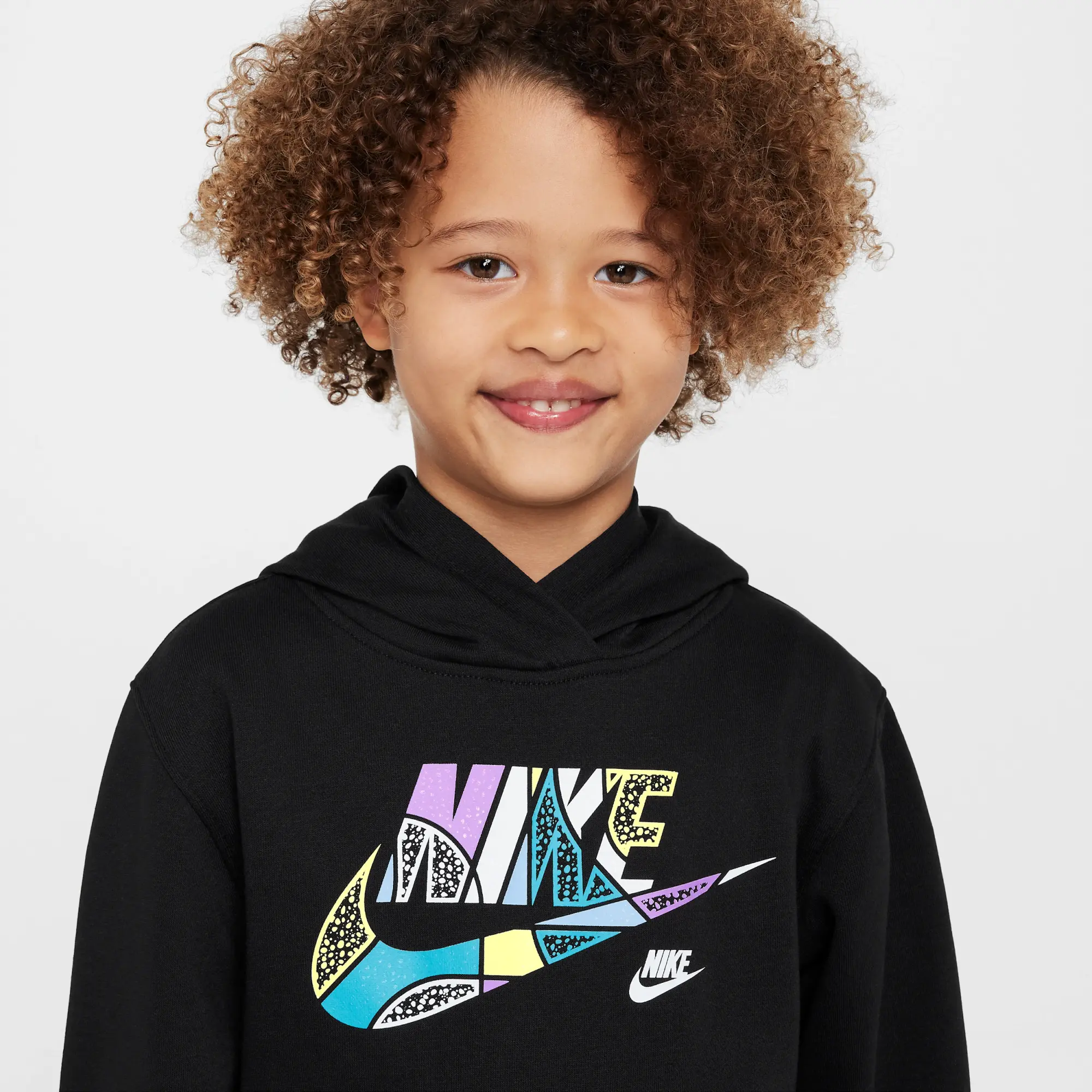 Nike Sportswear 'Outside the Lines' Younger Kids' 2-Piece French Terry Trousers Set - Black - Cotton