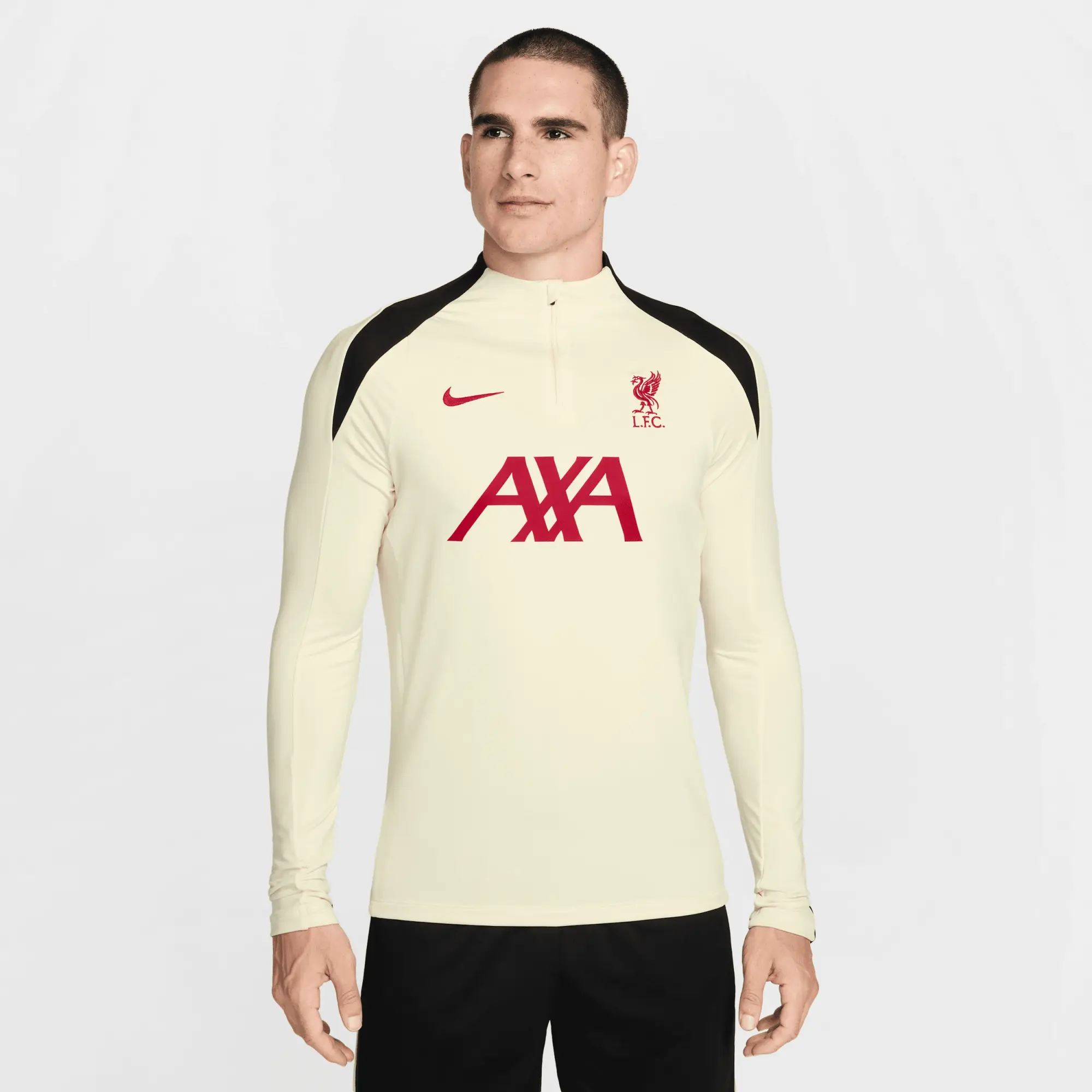 Liverpool F.C. Strike Special Edition Men's Nike Dri-FIT Football Drill Top - White - Polyester/Elastane