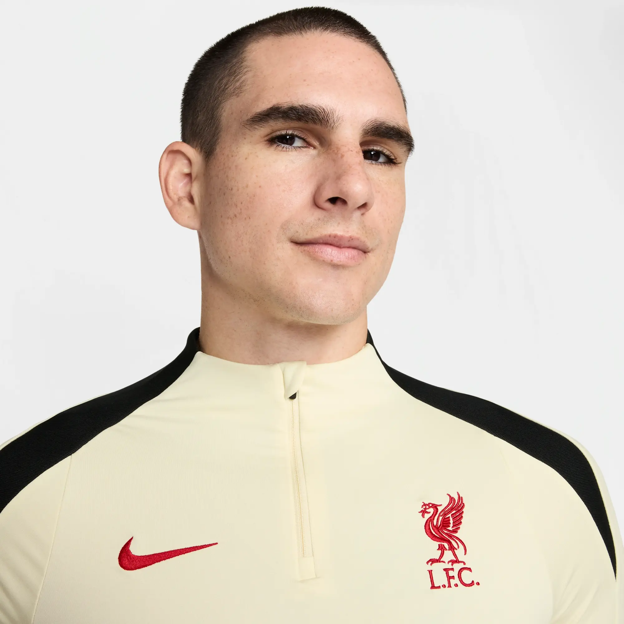 Liverpool F.C. Strike Special Edition Men's Nike Dri-FIT Football Drill Top - White - Polyester/Elastane
