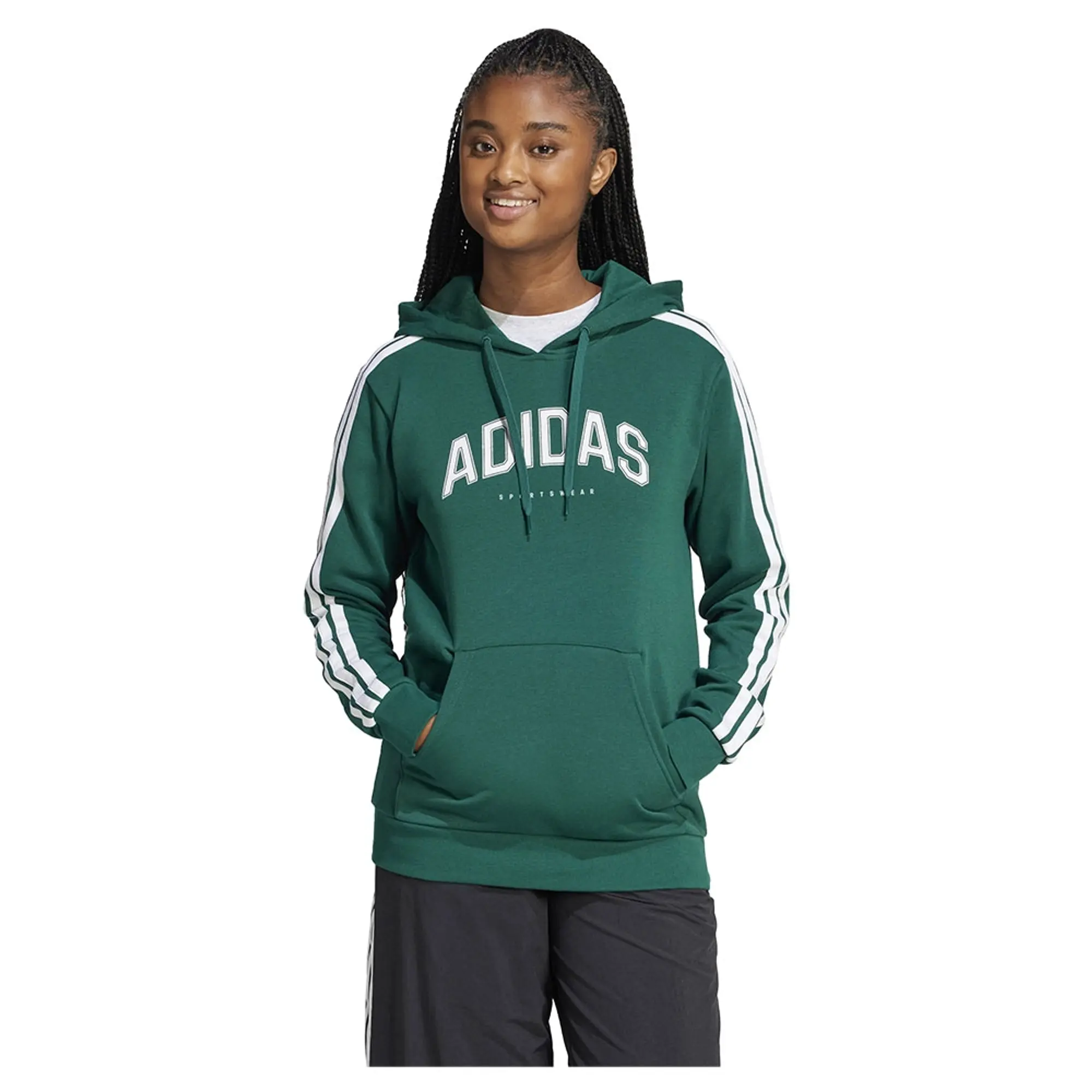 Adidas Lounge Soft Side Graphic Hoodie