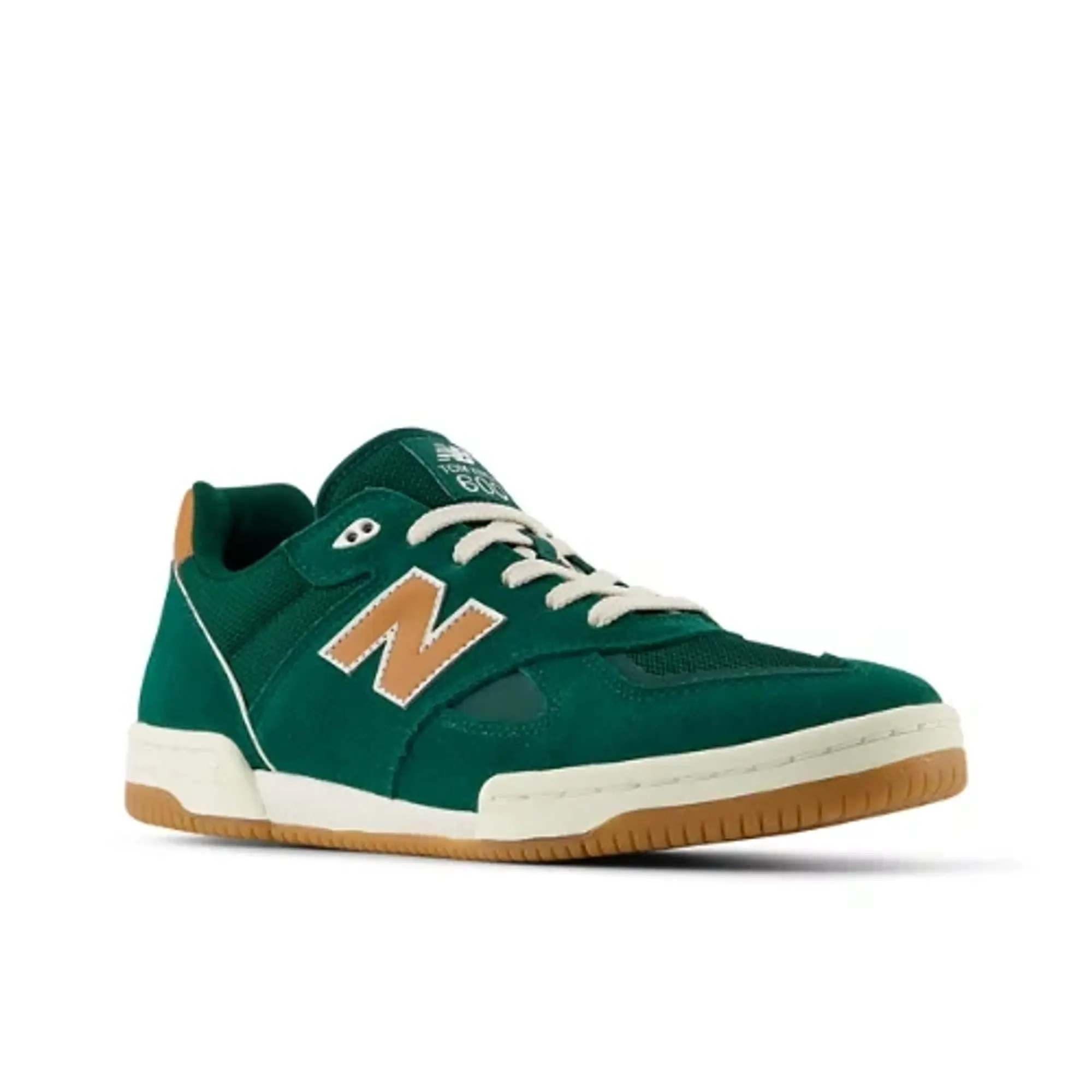 New Balance Men's NB Numeric Tom Knox 600 in White/Black Suede/Mesh