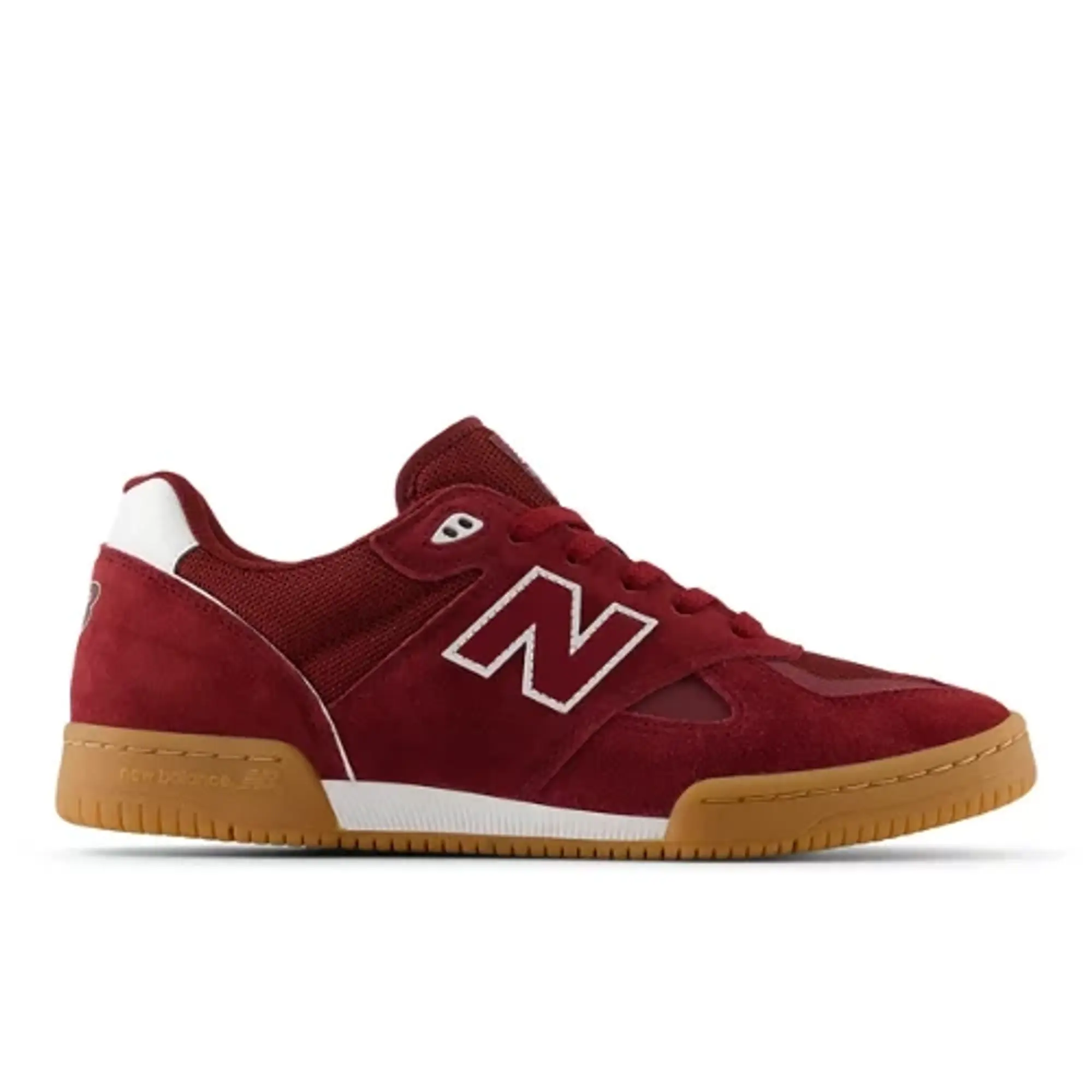 New Balance Men's NB Numeric Tom Knox 600 in White/Black Suede/Mesh