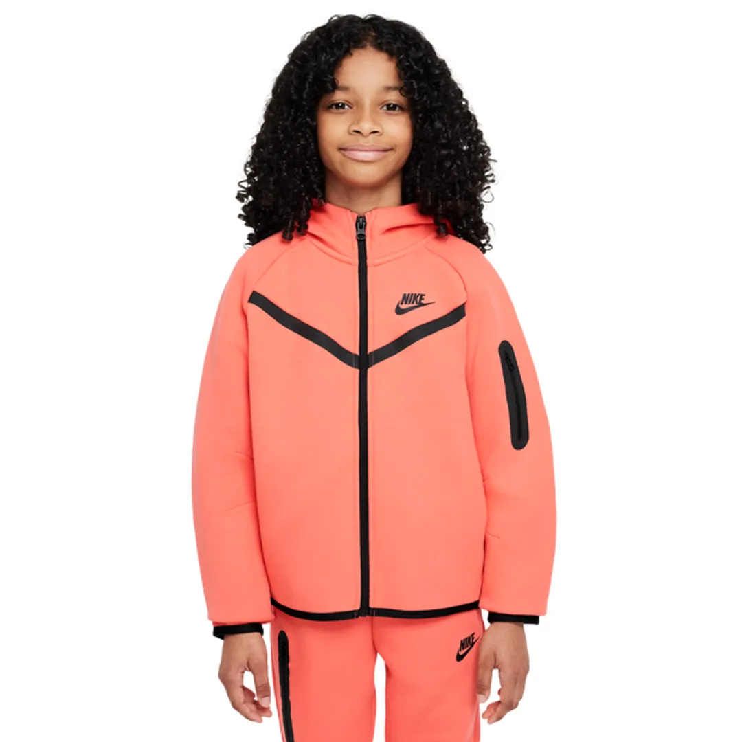 Nike Tech Fleece Unisex Hoodies - Pink | HV8695-814 | FOOTY.COM