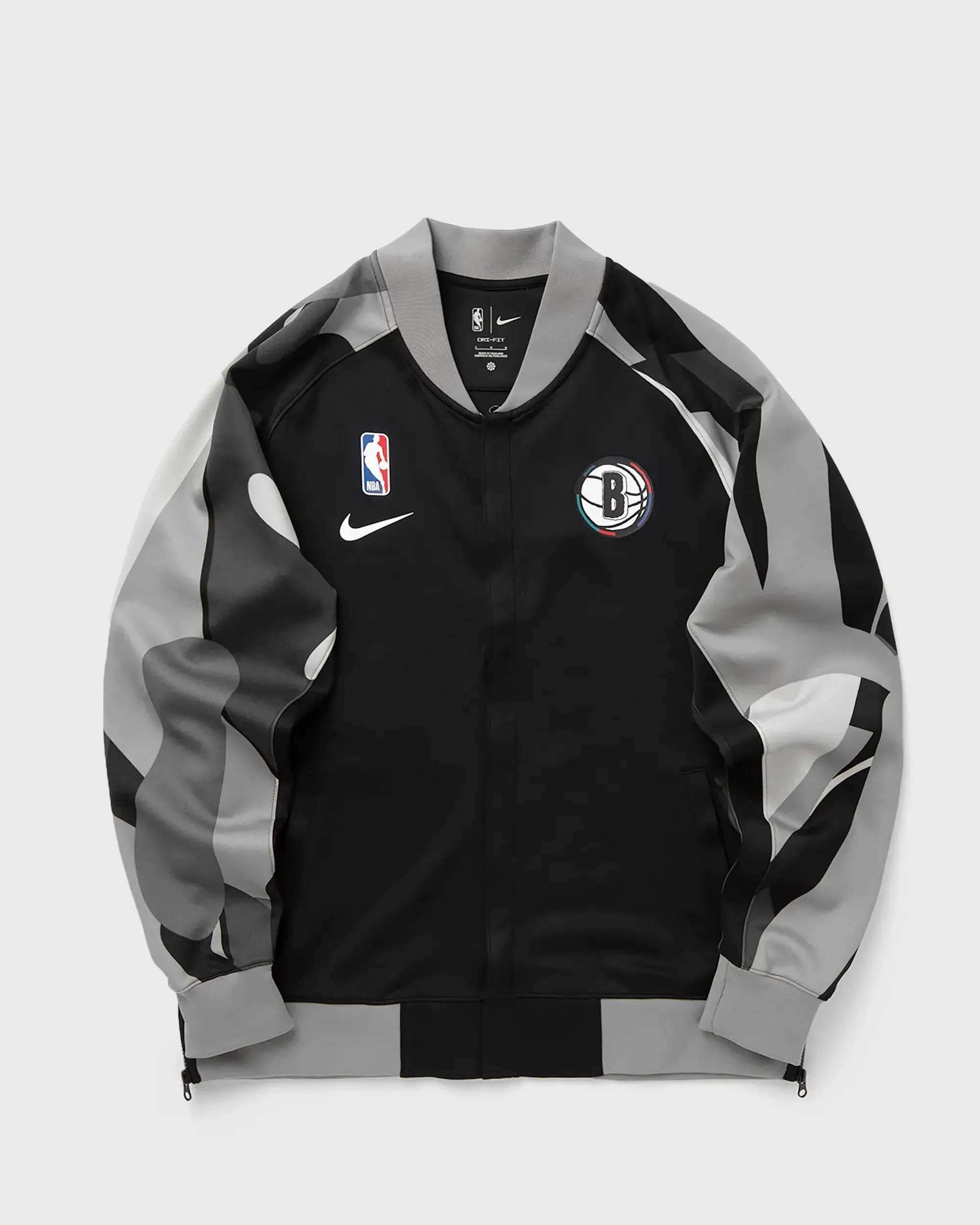 Nike BROOKLYN NETS DF SHOWTIME LS FULL ZIP JACKET