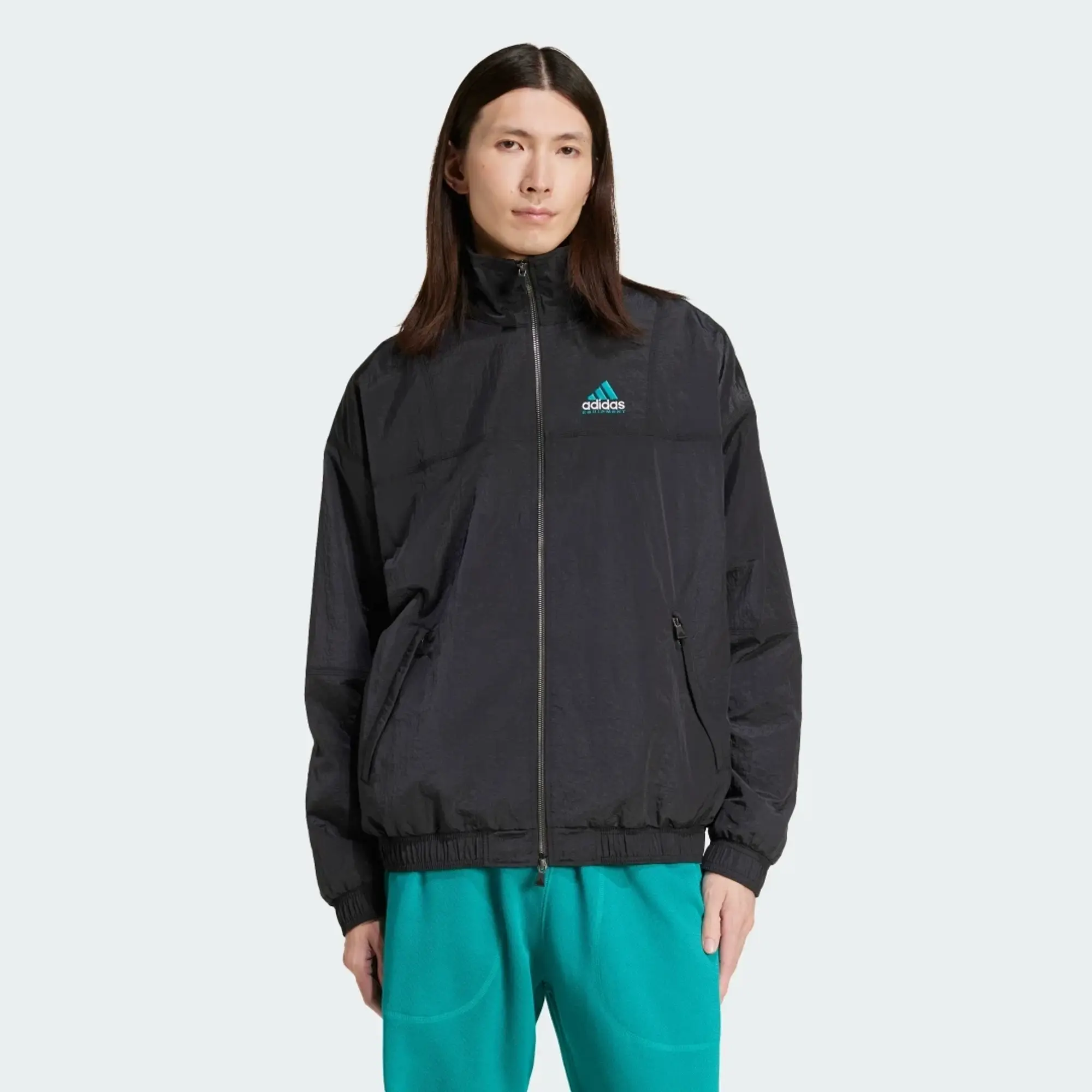 adidas Originals EQT Iridescent Track Top, Black