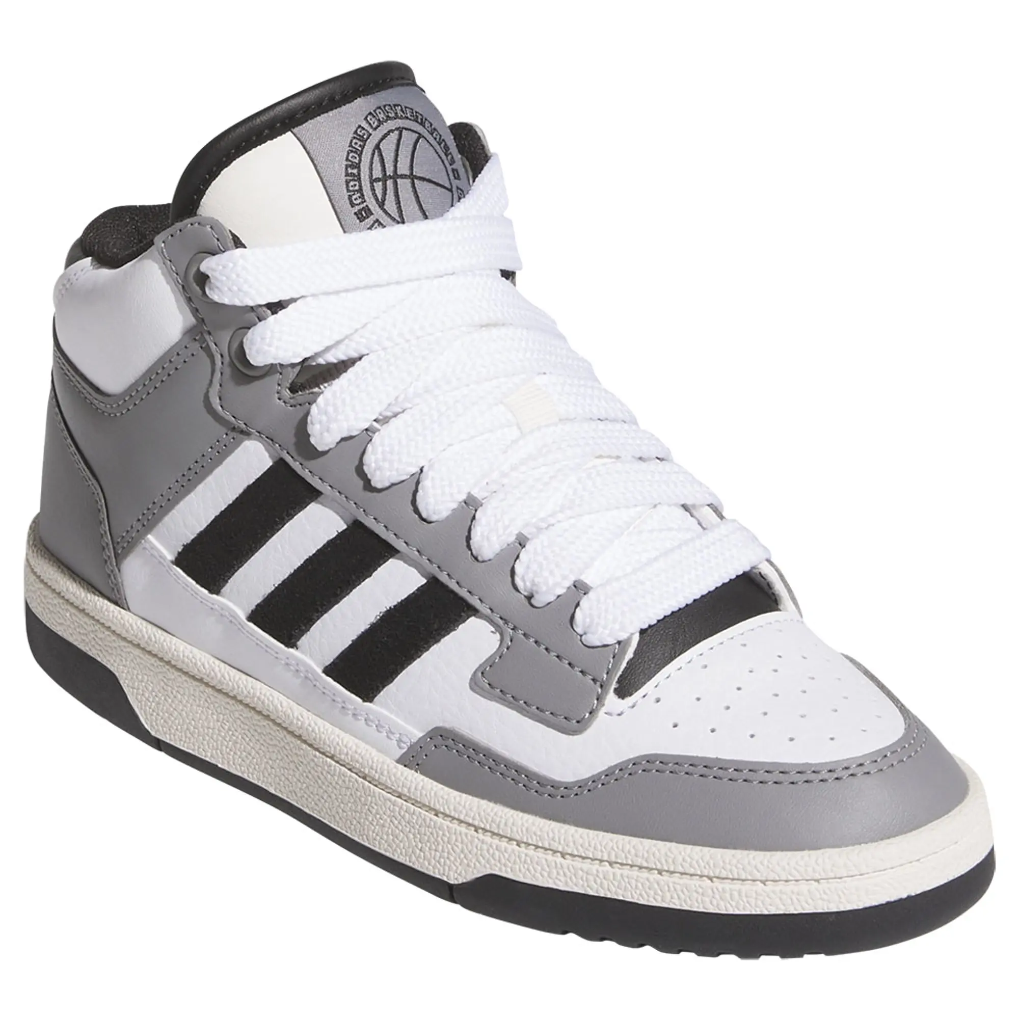 adidas  RAPID COURT MID J  boys's Children's Shoes (High-top Trainers) in Grey