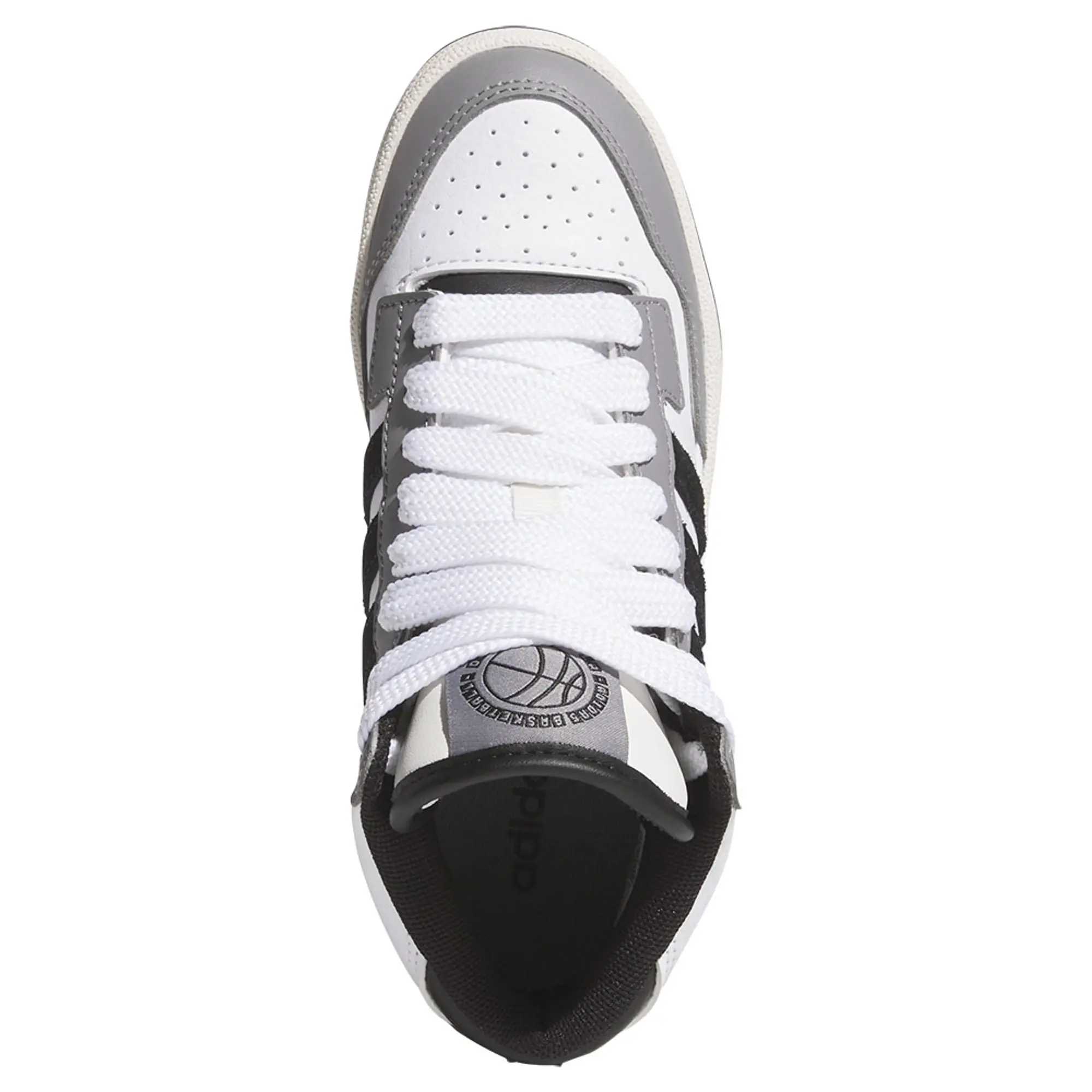 adidas  RAPID COURT MID J  boys's Children's Shoes (High-top Trainers) in Grey