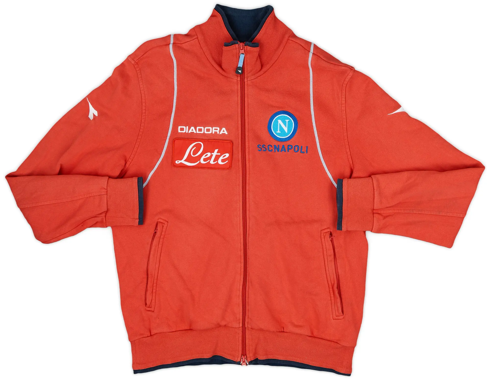 2007-08 Napoli Diadora Track Jacket - 6/10 - (S)