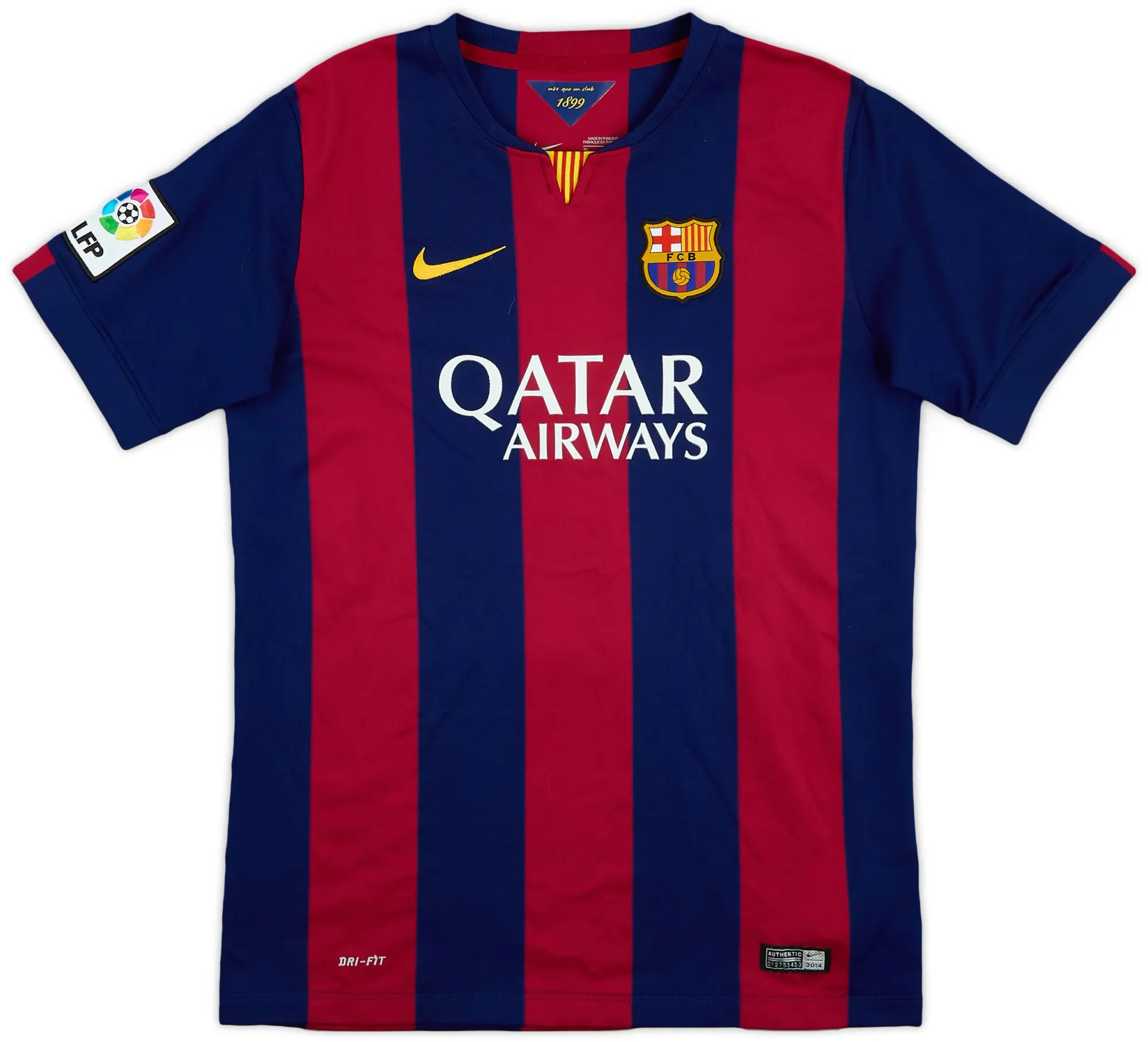 Nike 2014-15 Barcelona Home Shirt - 9/10 - (XL.Boys)