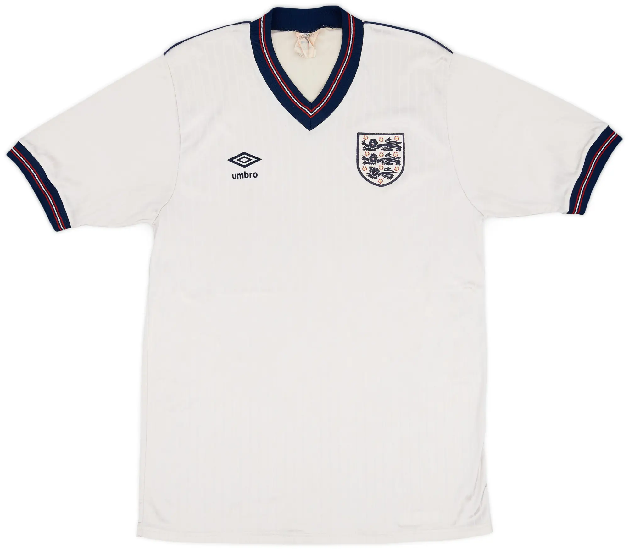 Umbro 1984-87 England Home Shirt - 6/10 - (L)