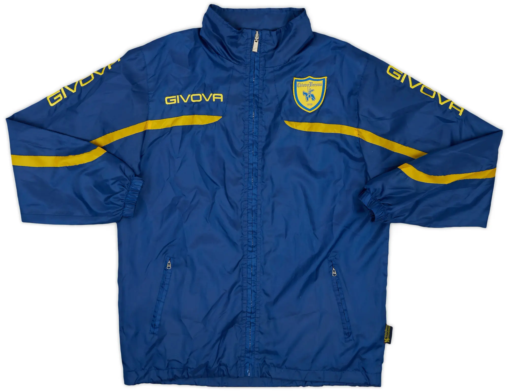 Jacket/Coat 2018-19 Chievo Verona Givova Hooded Rain Jacket - 9/10 - (M)