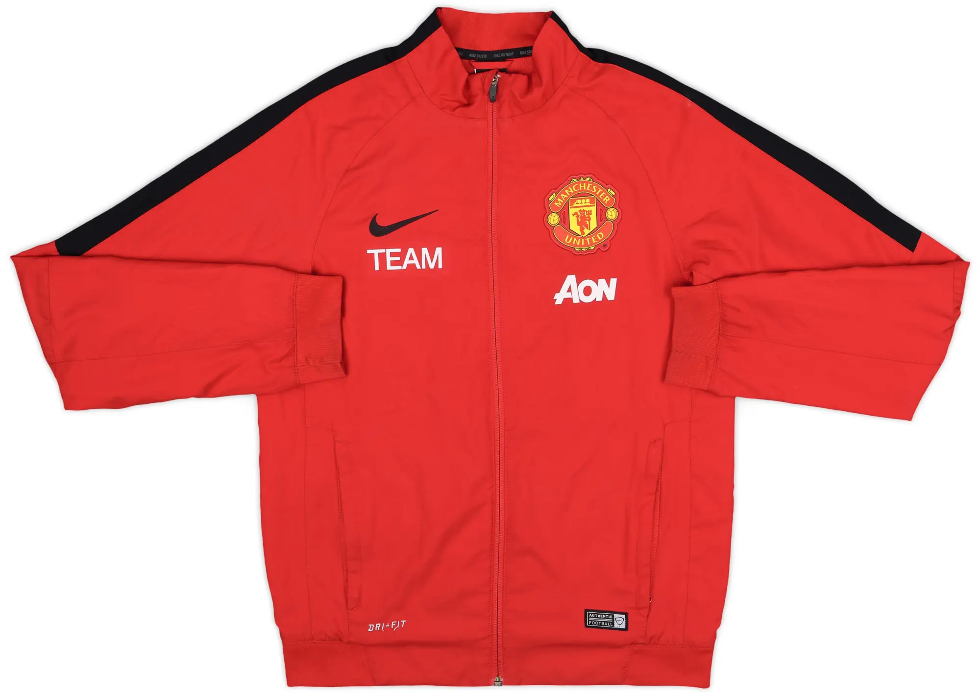 2014-15 Manchester United Staff Issue Nike Track Jacket - 8/10 - (S)