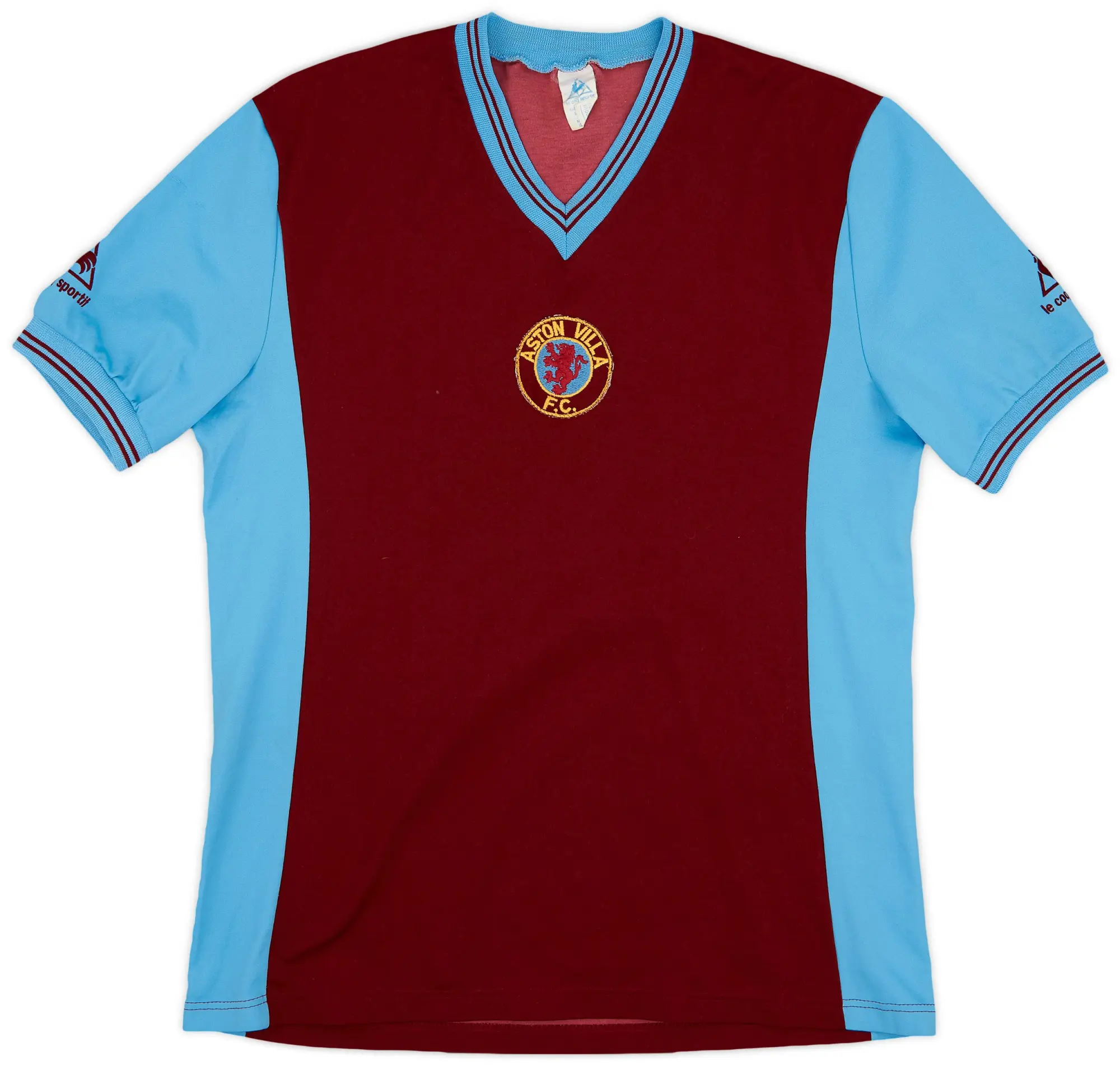 LeCoqSportif 1981-82 Aston Villa Home Shirt - 9/10 - (L)