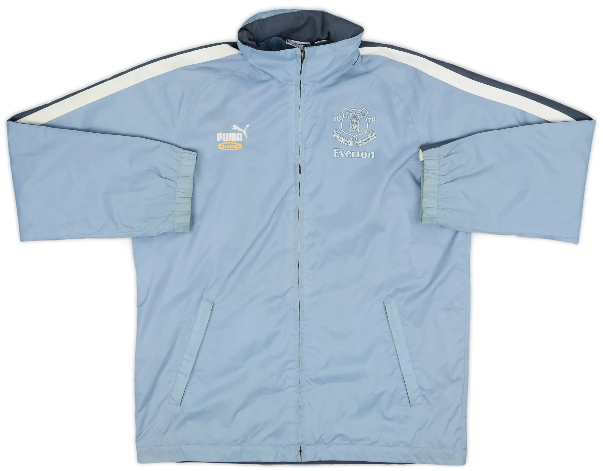 2002-03 Everton Puma Hooded Rain Jacket - 6/10 - (XL.Boys)