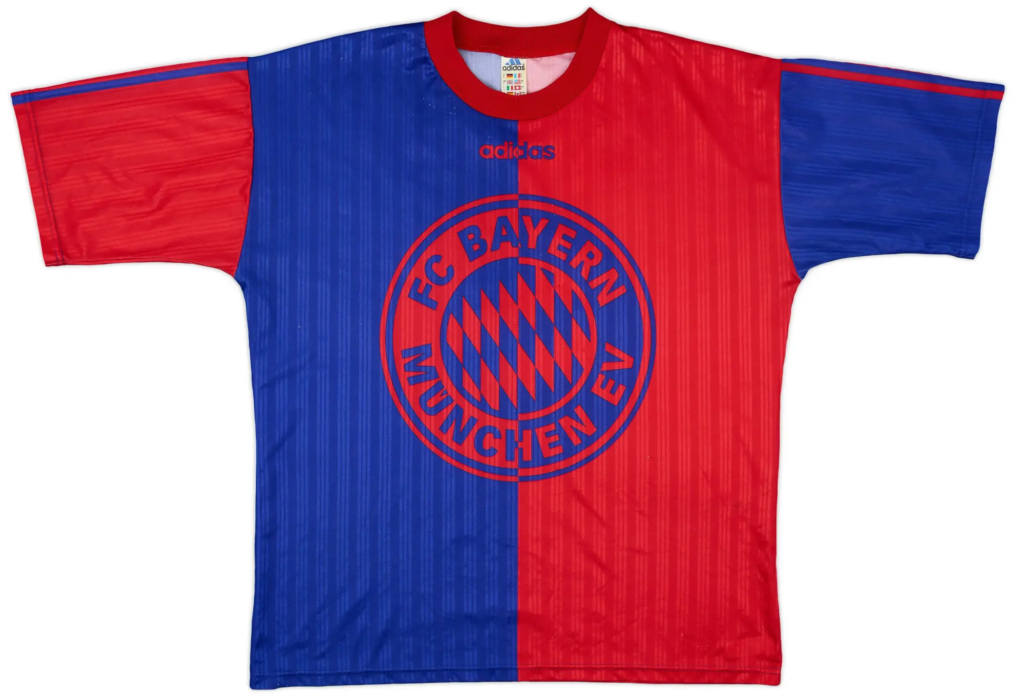 1995-96 Bayern Munich adidas Training Shirt - 9/10 - (L)