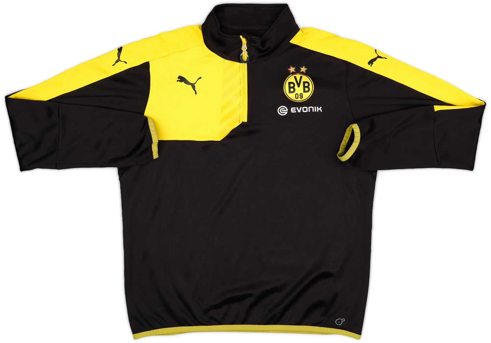 2015-16 Borussia Dortmund Puma 1/4 Zip Training Top - 5/10 - (XL)