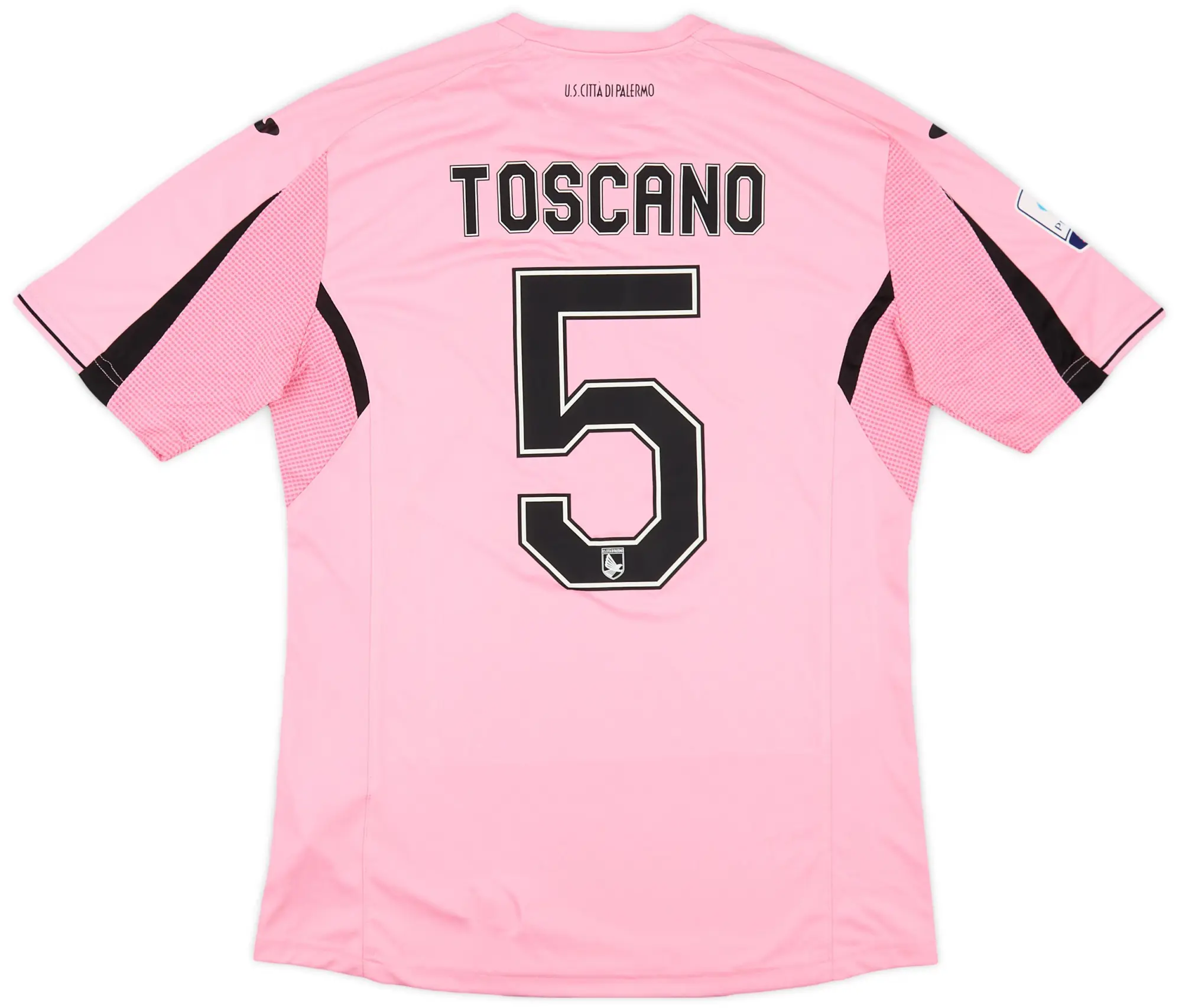 Joma 2015-16 Palermo Match Issue Home Shirt Toscano #5