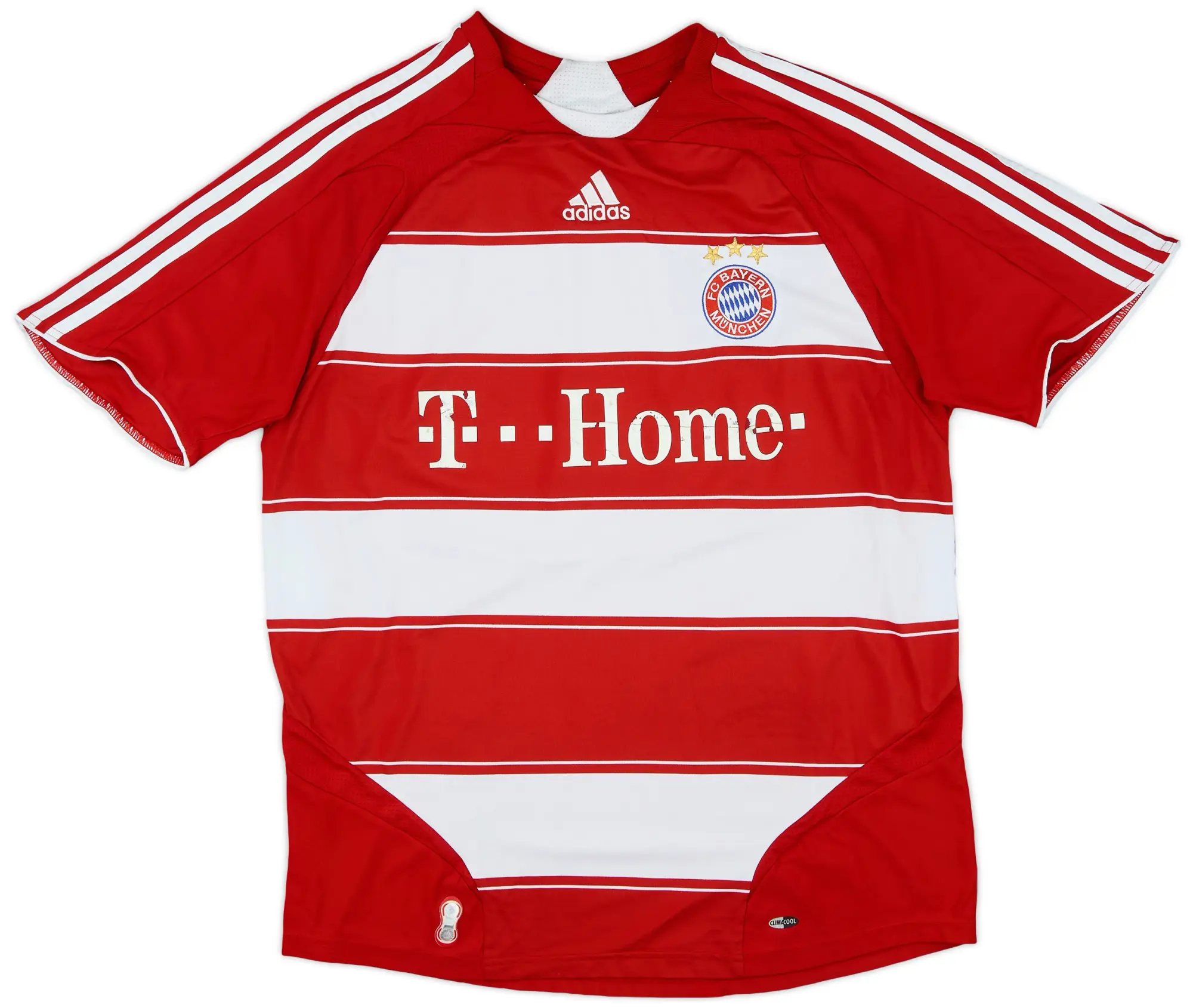 adidas 2007-08 Bayern Munich Home Shirt - 5/10 - (L)