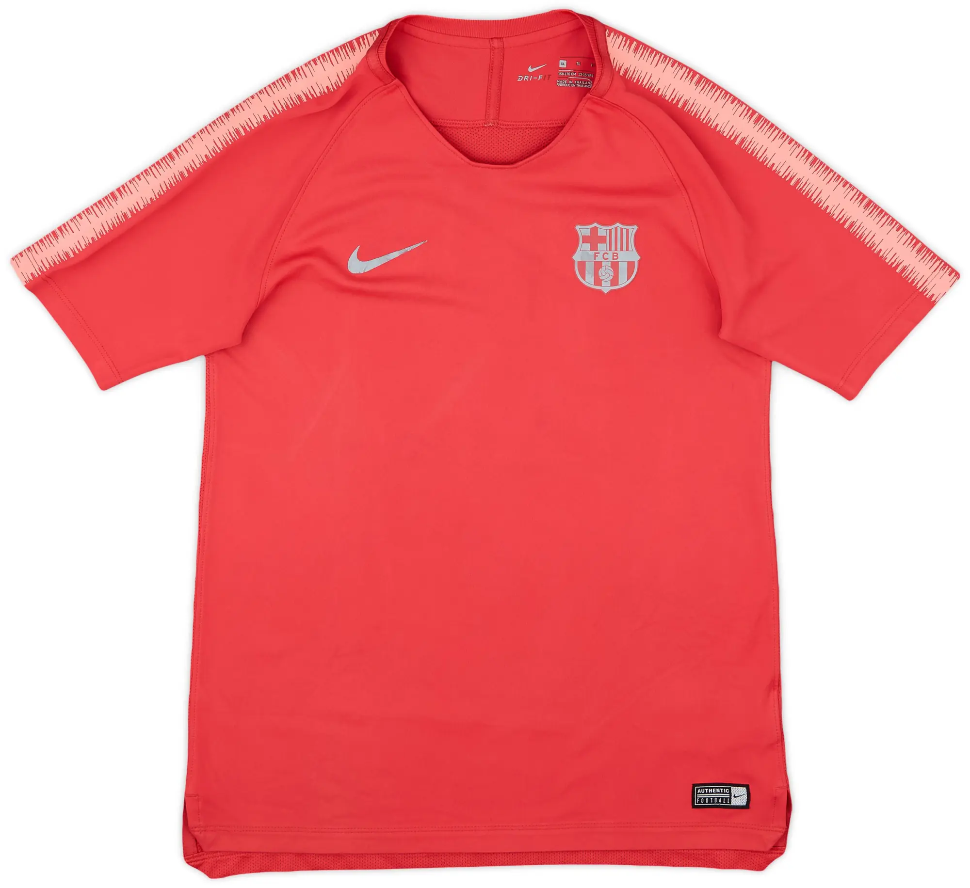 2018-19 Barcelona Nike Training Shirt - 9/10 - (XL.Boys)