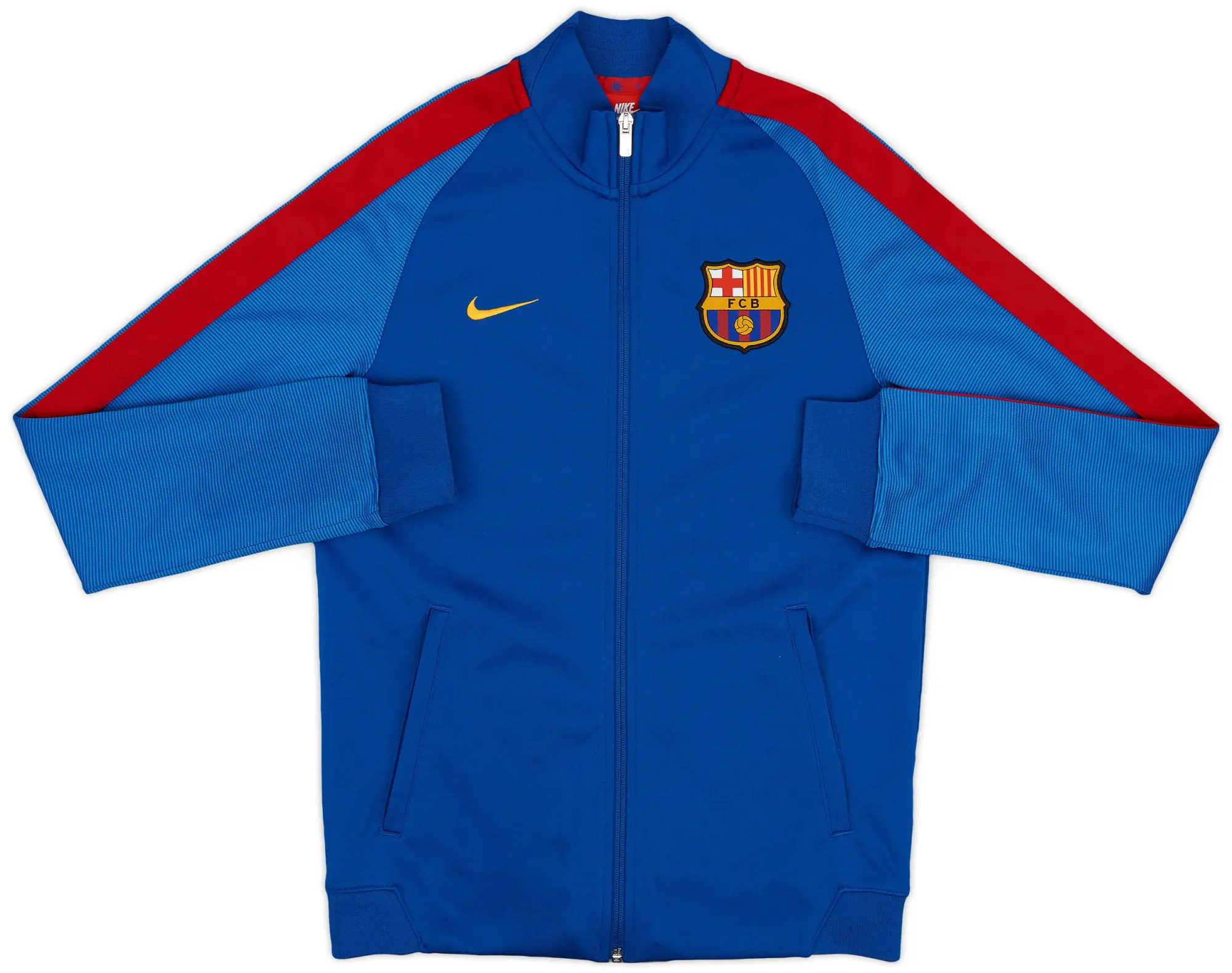 2017-18 Barcelona Nike Track Jacket - 8/10 - (S)