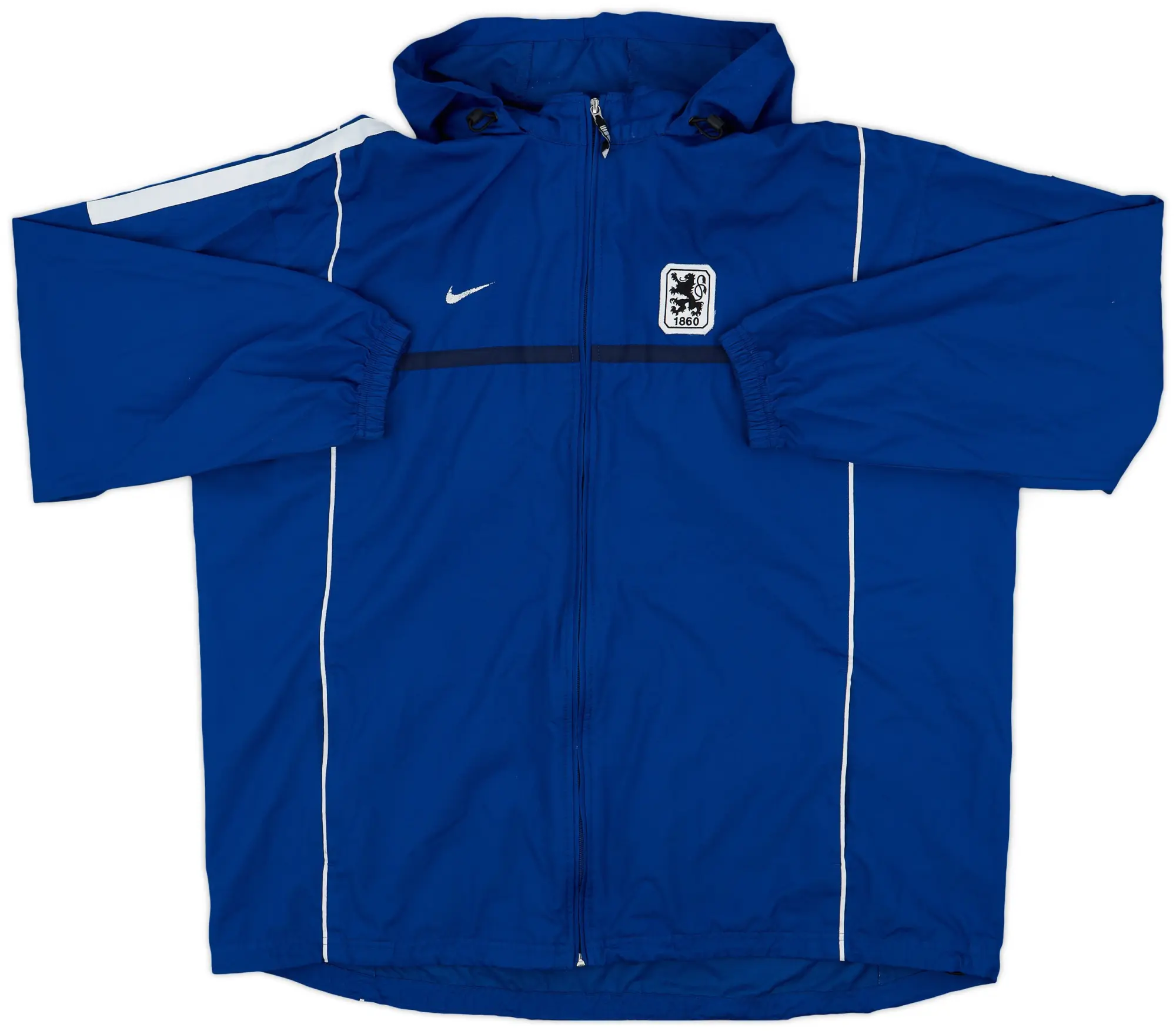 2002-03 1860 Munich Nike Hooded Rain Jacket - 6/10 - (XXL)