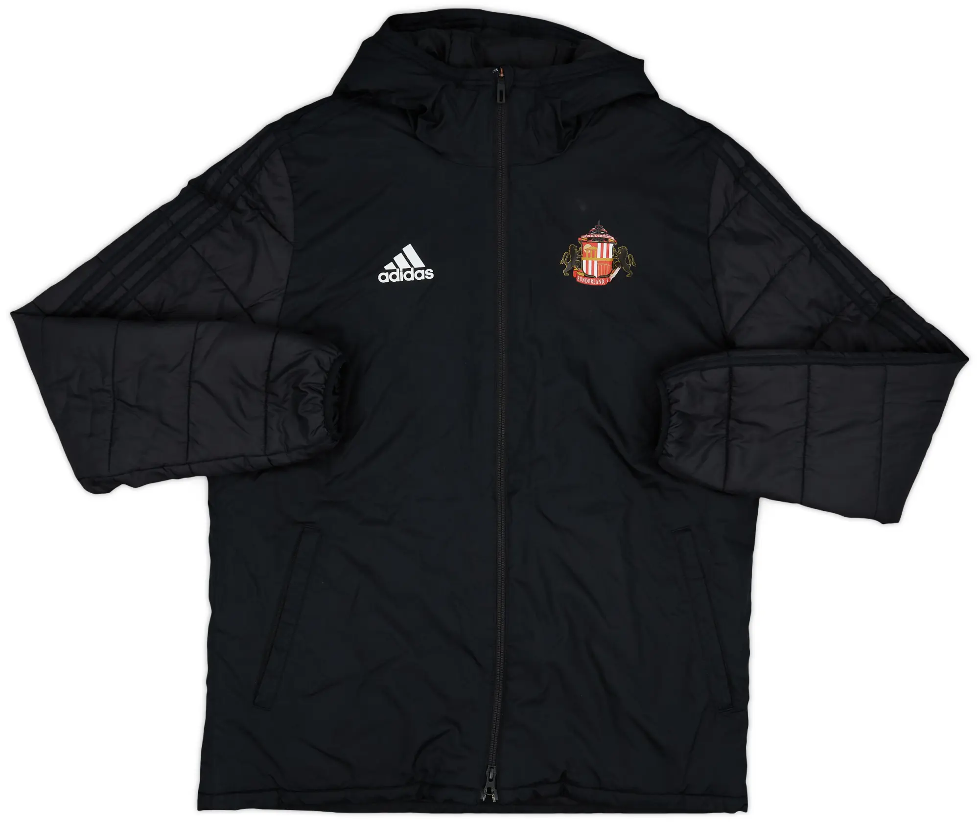 2018-19 Sunderland adidas Padded Bench Coat - 5/10 - (M)