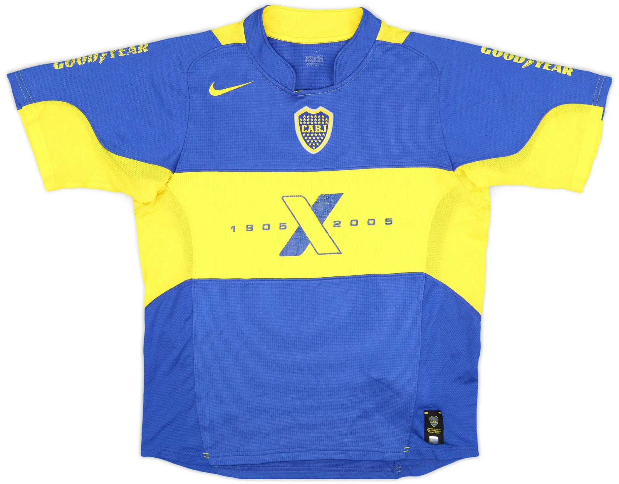 Nike 2005 Boca Juniors Home Shirt - 5/10 - (S)