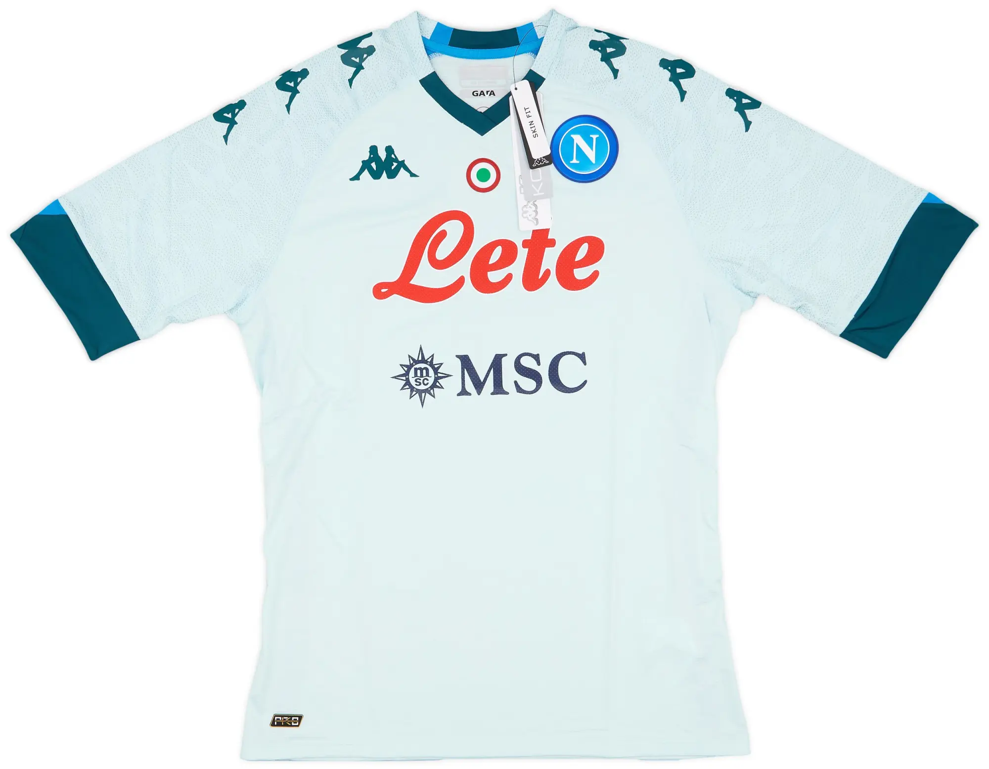 Kappa 2020-21 Napoli Player Issue Away Shirt  (XXL)