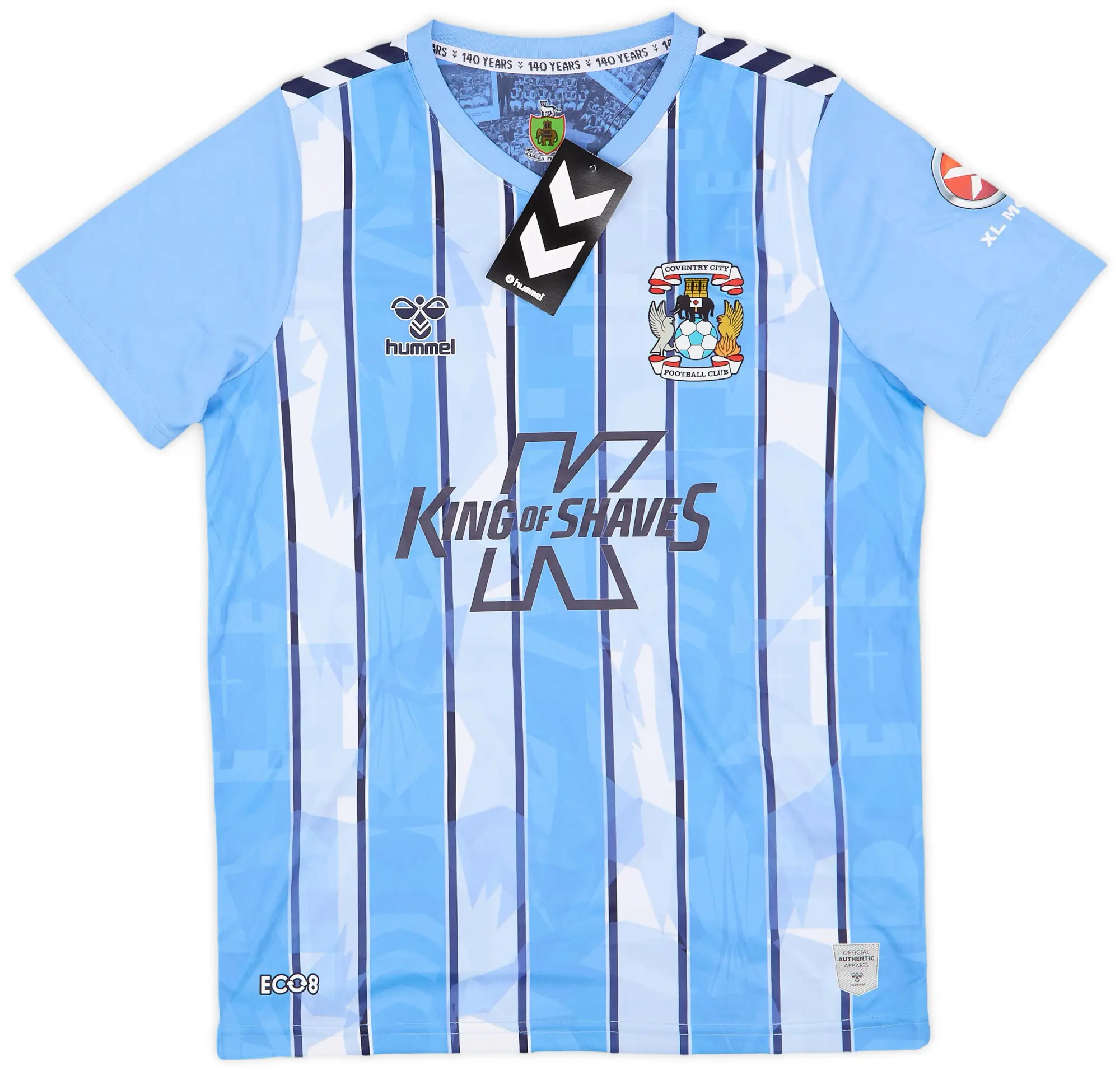 Hummel 2023-24 Coventry Home Shirt (XXL.Boys)