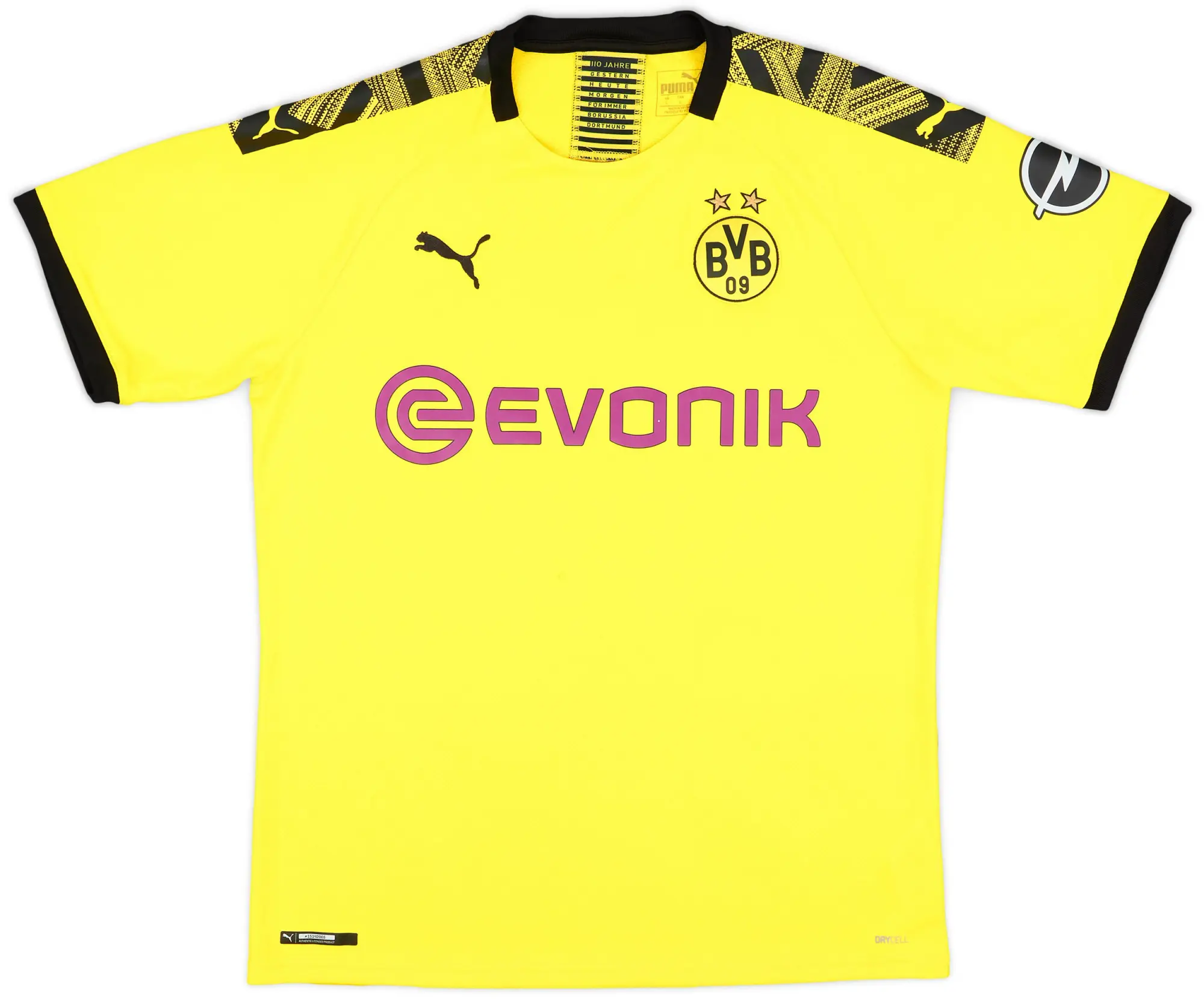 Puma 2019-20 Borussia Dortmund Home Shirt - 7/10 - (L)