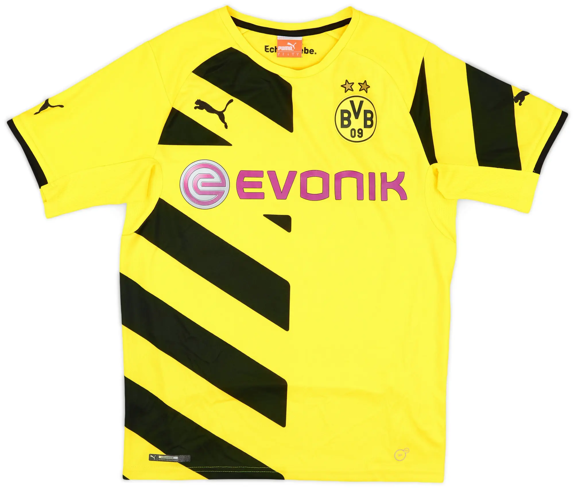 Puma 2014-15 Borussia Dortmund Home Shirt - 7/10 - (S)