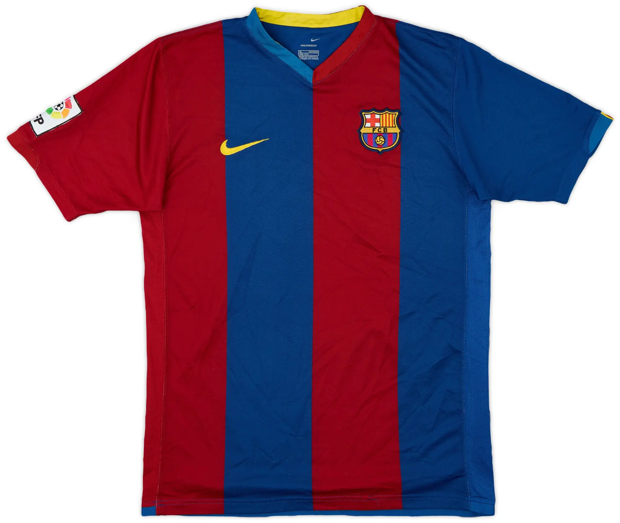 Nike 2006-07 Barcelona Home Shirt - 7/10 - (XL.Boys)